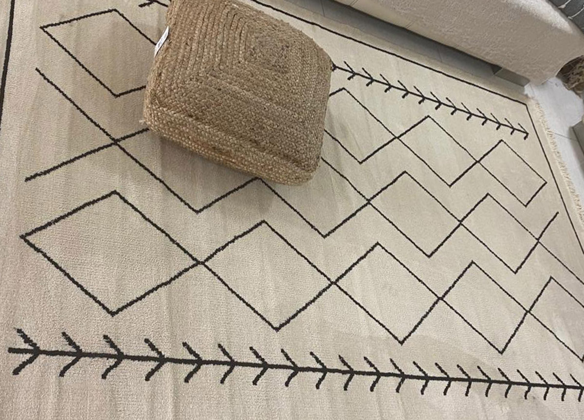 שטיח דגם מרקו פולו שמנת שטיח דגם מרקו פולו שמנת