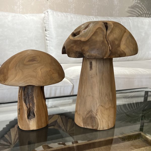 פסל פטרייה עץ