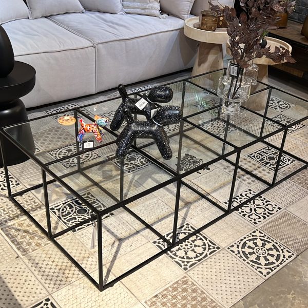 שולחן סלון דגם חלונות