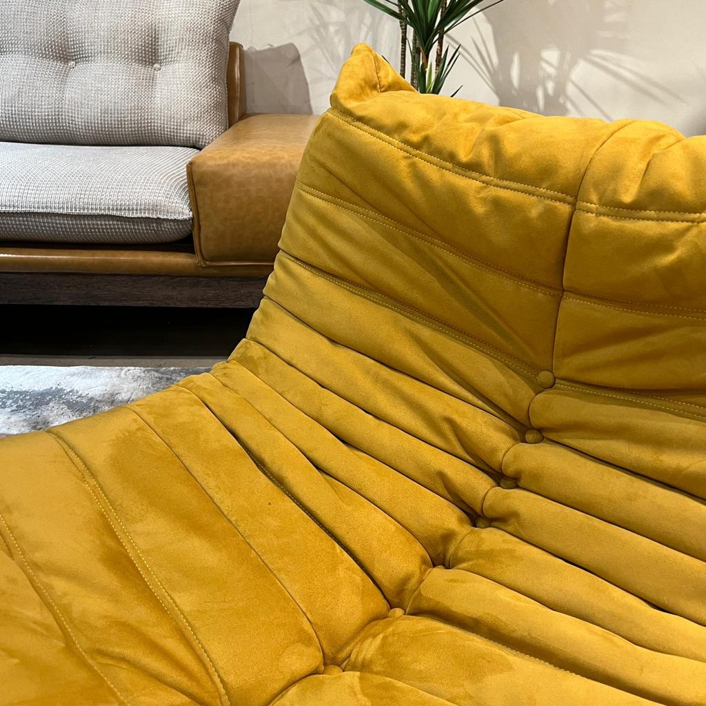 כורסא דגם פילו קימי גוון צהוב