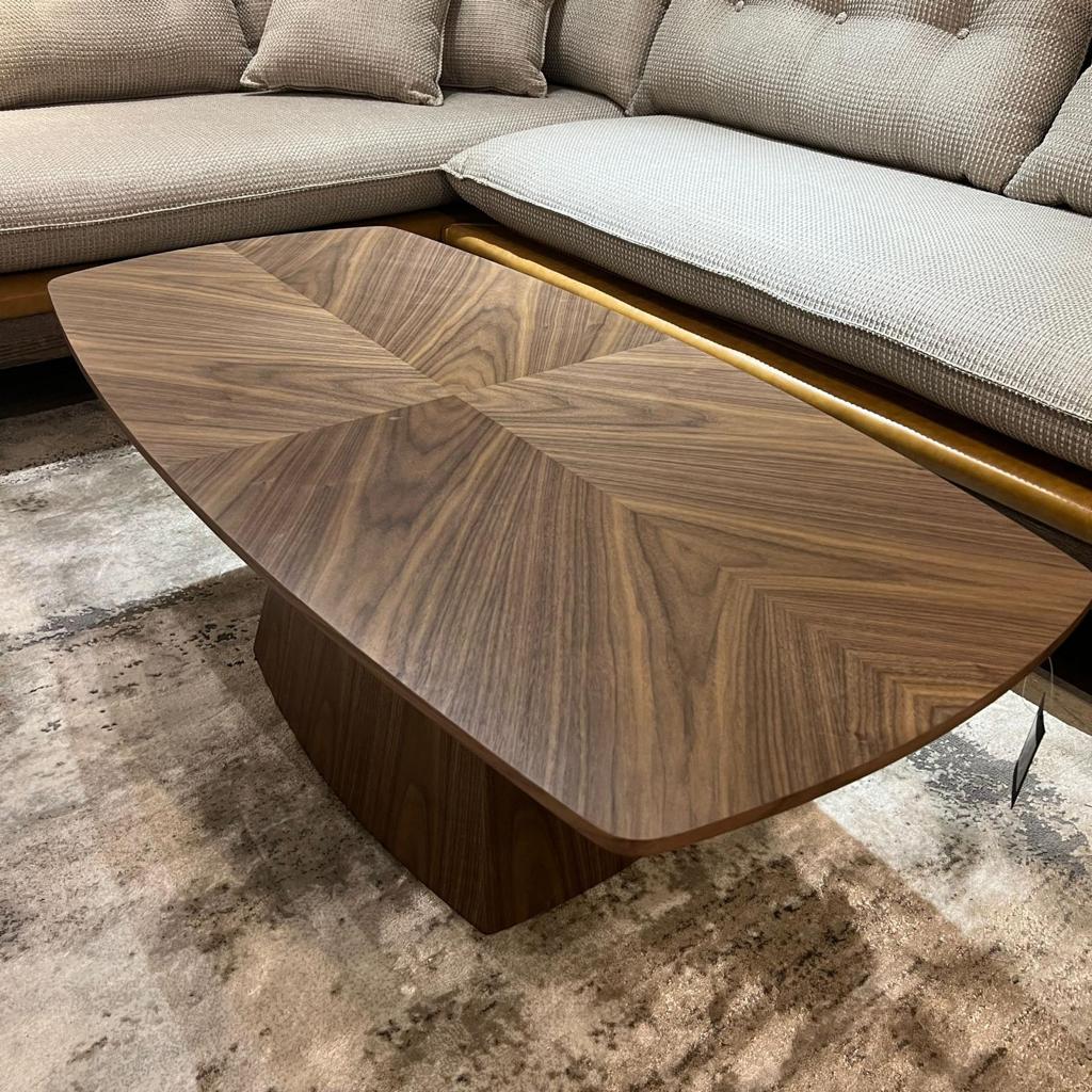 שולחן סלון מלבני דגם ווד קימי אגוז אמריקאי