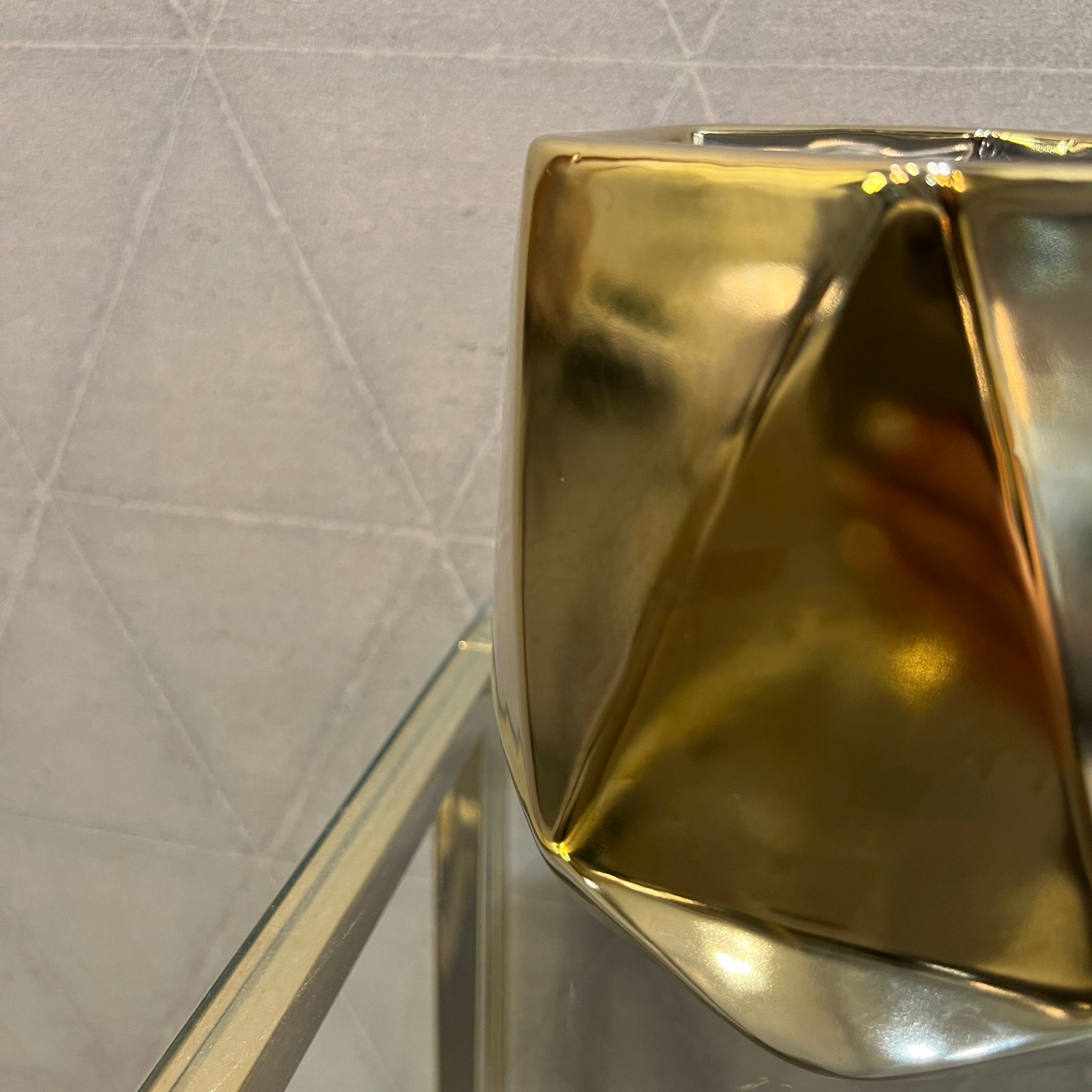 כד עציץ זהב בינוני כד עציץ זהב בינוני