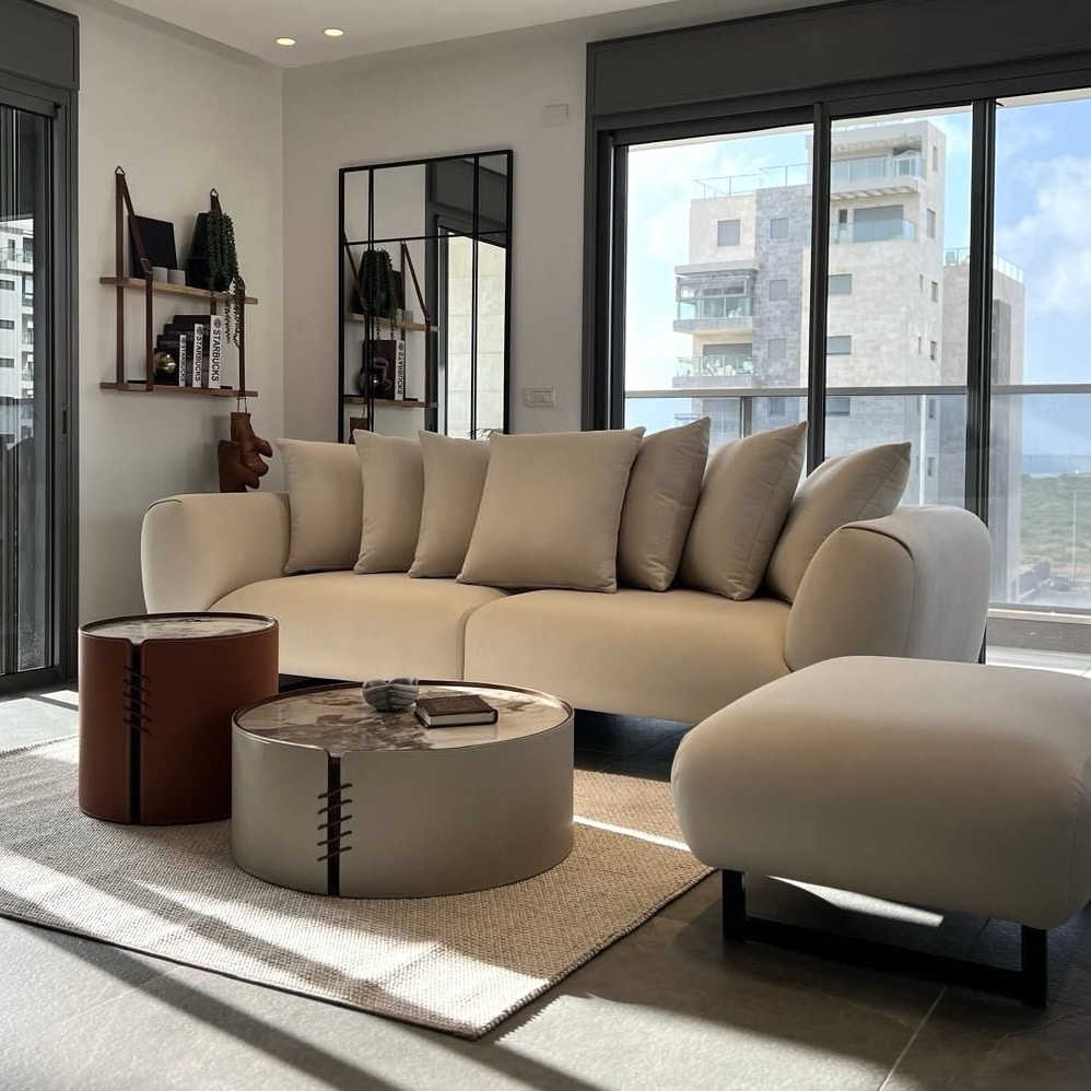 ספה מפנקת דגם פאלקון בעיצוב אישי ספה מפנקת דגם פאלקון בעיצוב אישי