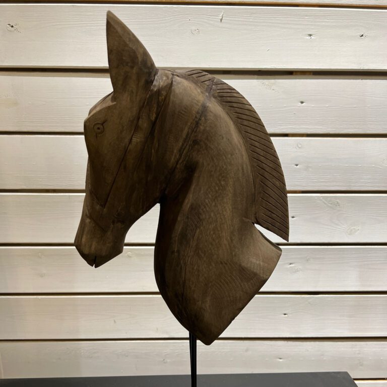 ראש סוס עץ דגם אמבסדור