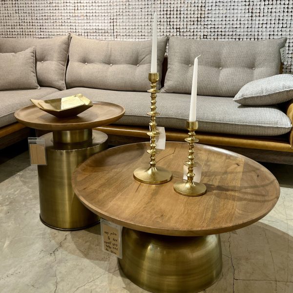 פמוט ברזל פיה צרה זהב