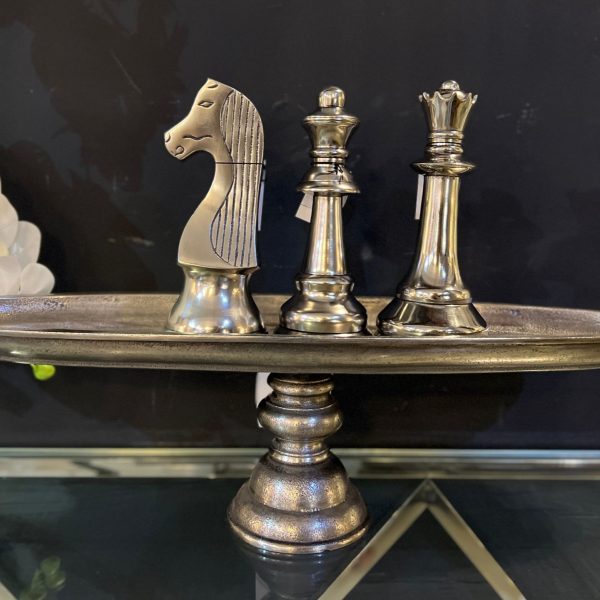 פסל שחמט כסף