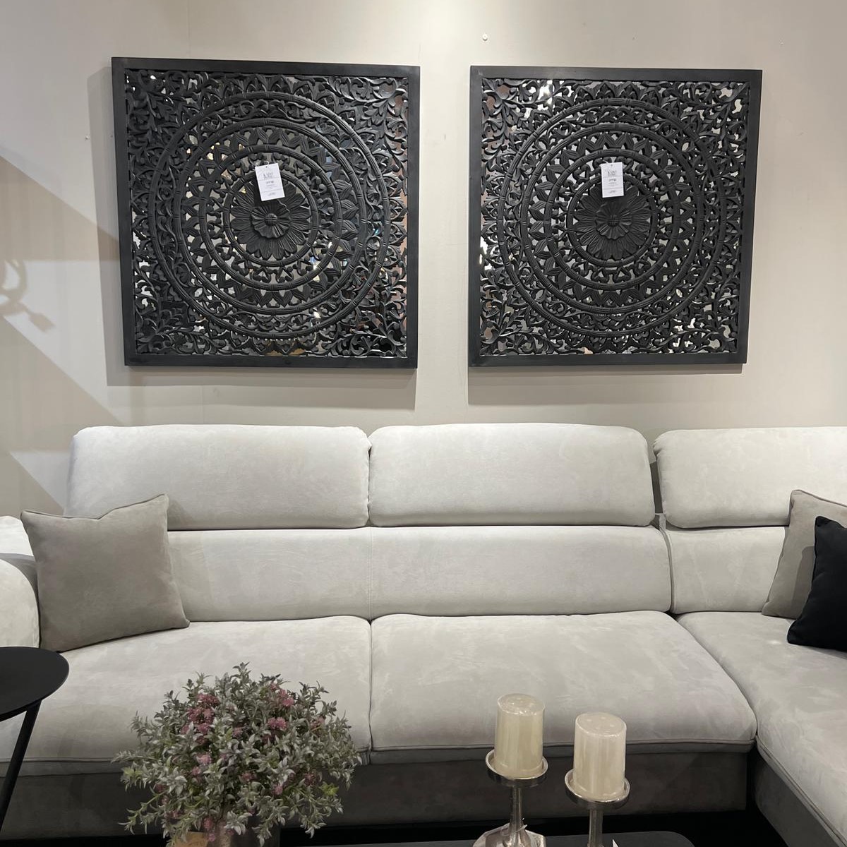 משרביה קיר עץ שחור מסגרת ישרה משרביה קיר עץ שחור מסגרת ישרה