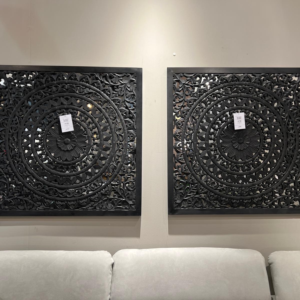 משרביה קיר עץ שחור מסגרת ישרה משרביה קיר עץ שחור מסגרת ישרה