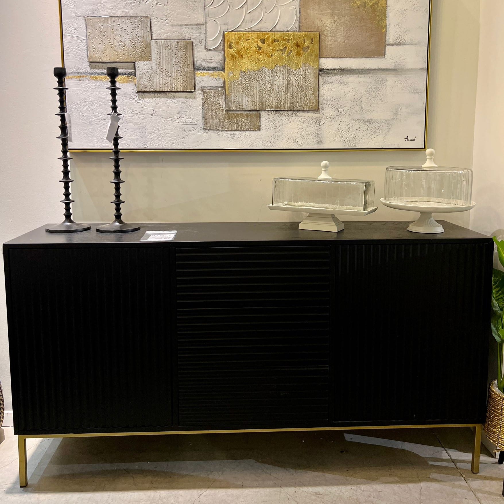 מגש עגול | מלבני זכוכית שקוף