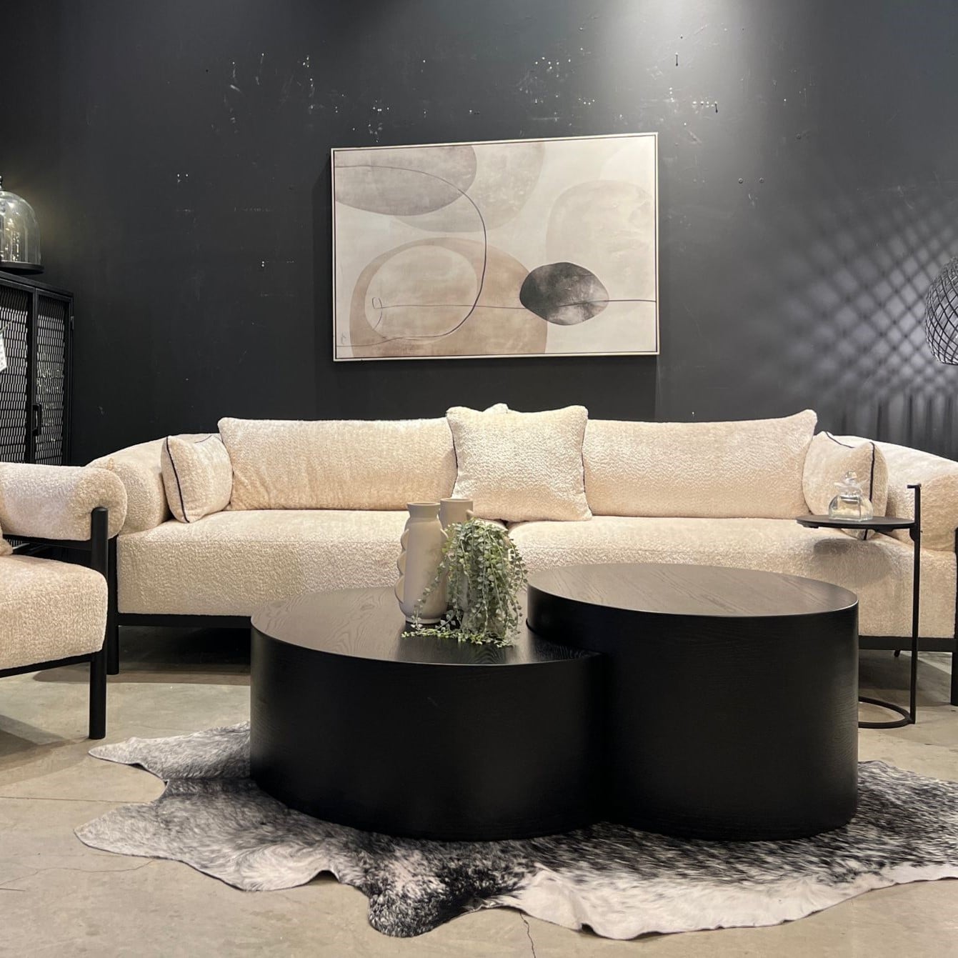 תמונה שמן אנאל צורות 120/80 בשילוב הדפסה עם מסגרת