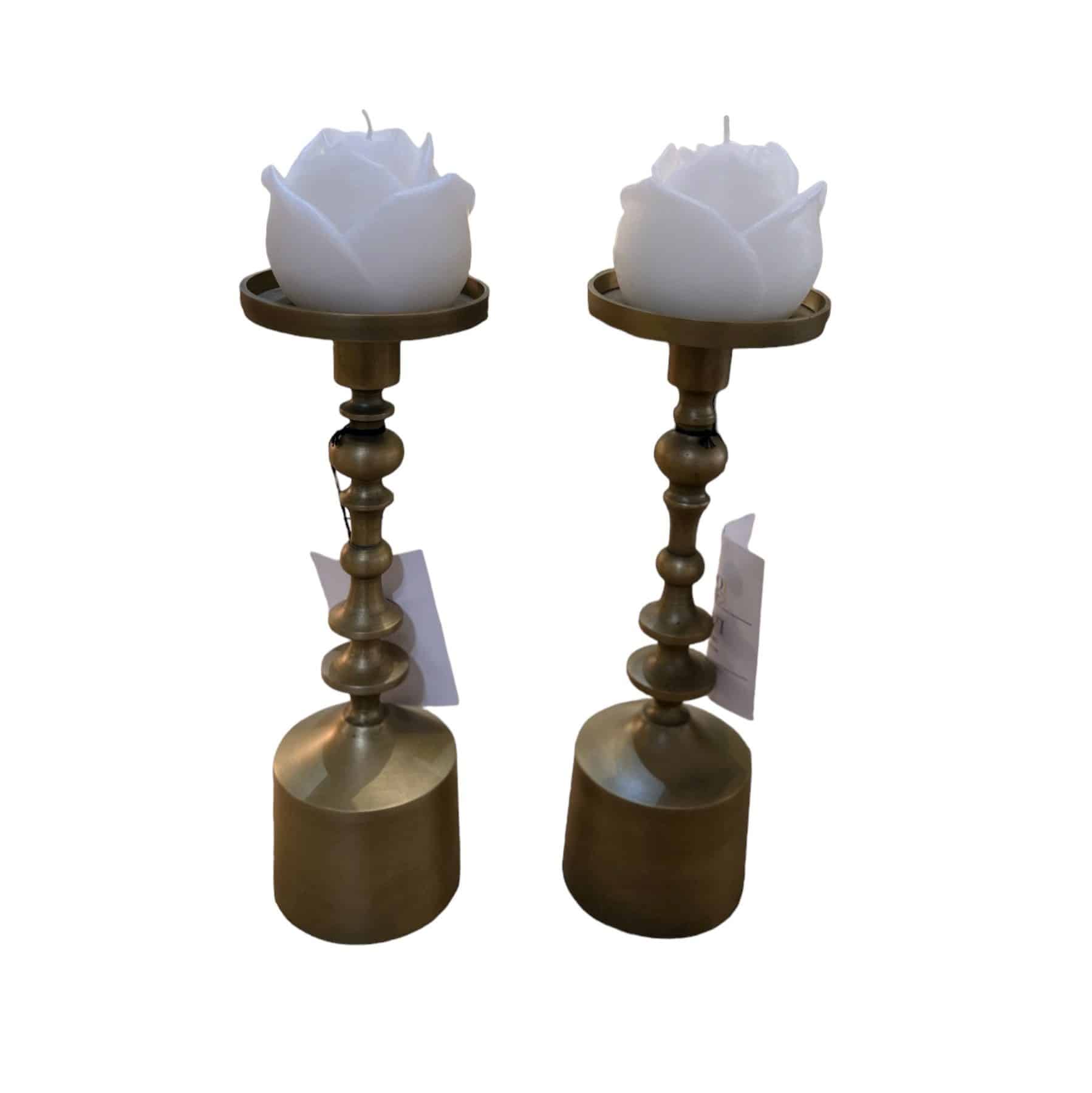 נר שושנה ורד שמנת דגם איקו נר שושנה ורד שמנת דגם איקו