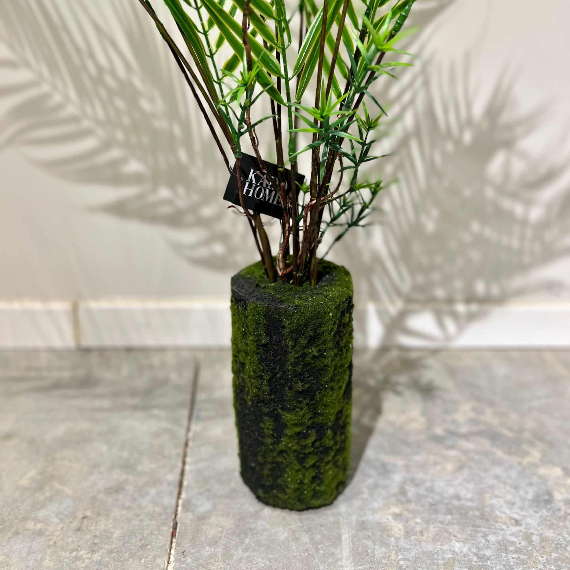 עציץ דקל עדין בסיס ירוק דשא דגם איקו עציץ דקל עדין בסיס ירוק דשא דגם איקו