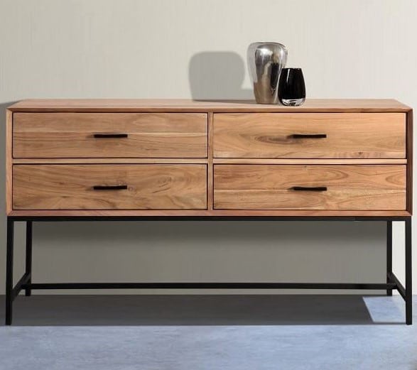 קונסולה 4 מגירות דגם אוסלו