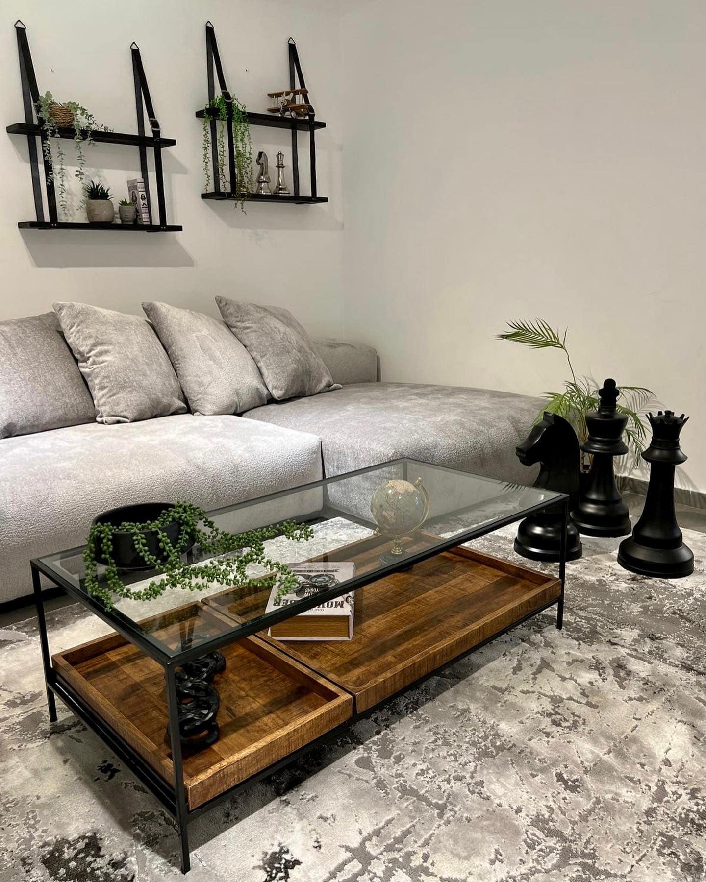 שולחן סלון ווד טריי דגם סוניל- sale!!