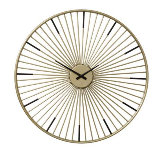 שעון מתכת זהב