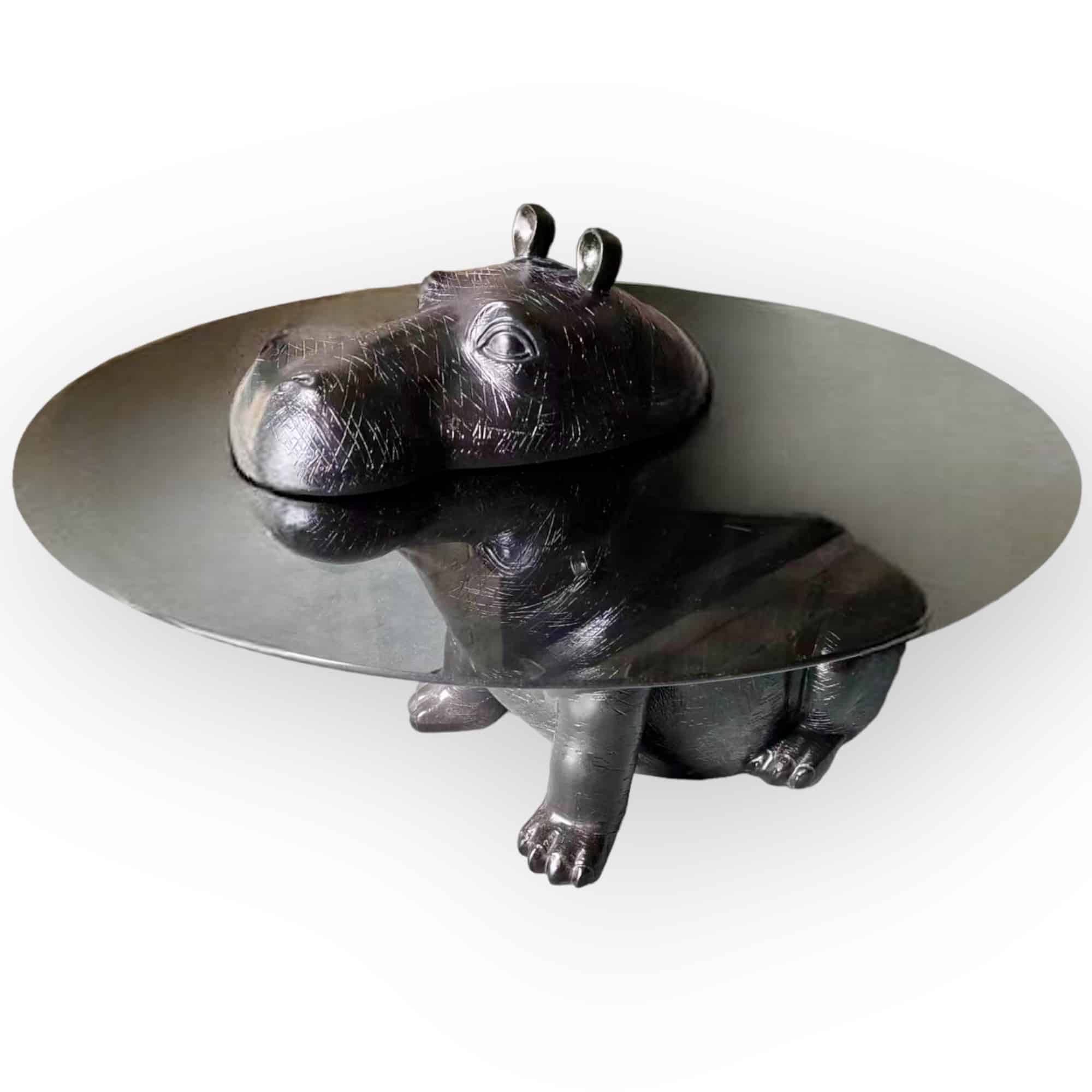 שולחן סלון ראש היפופוטם דגם קימי שולחן סלון ראש היפופוטם דגם קימי