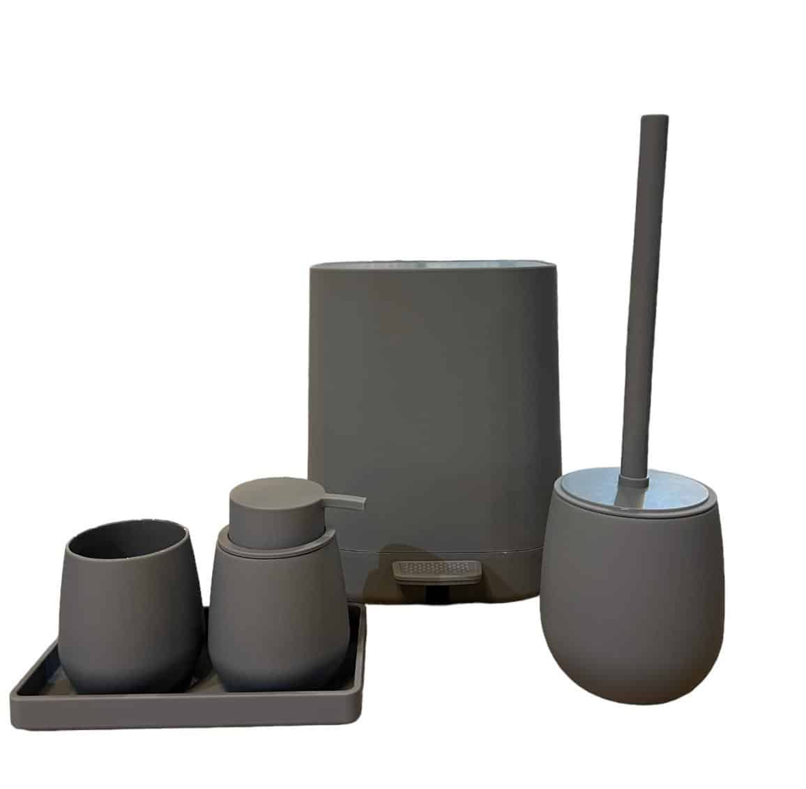 סט אמבטיה אפור דגם אליס