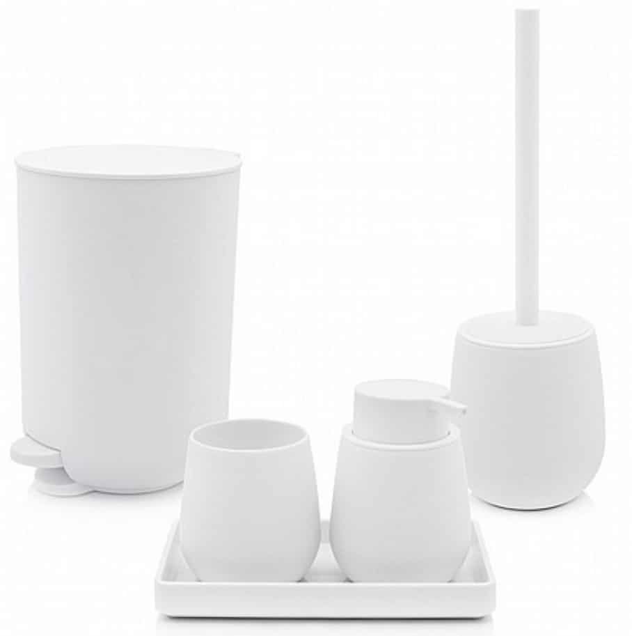 סט אמבטיה לבן דגם אליס