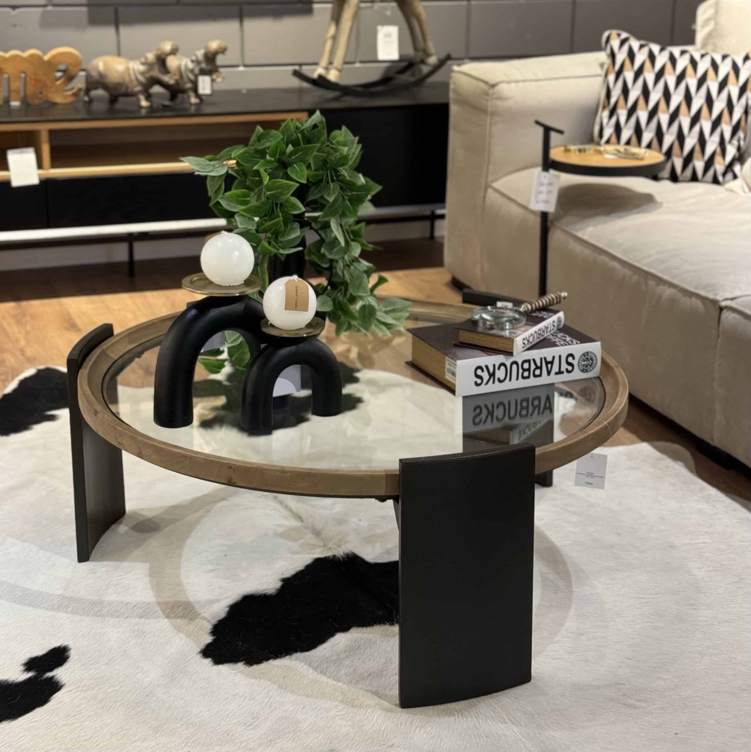 שולחן עגול מסגרת עץ זכוכית רגל ברזל דגם וודרוני יבוא שולחן עגול מסגרת עץ זכוכית רגל ברזל דגם וודרוני יבוא