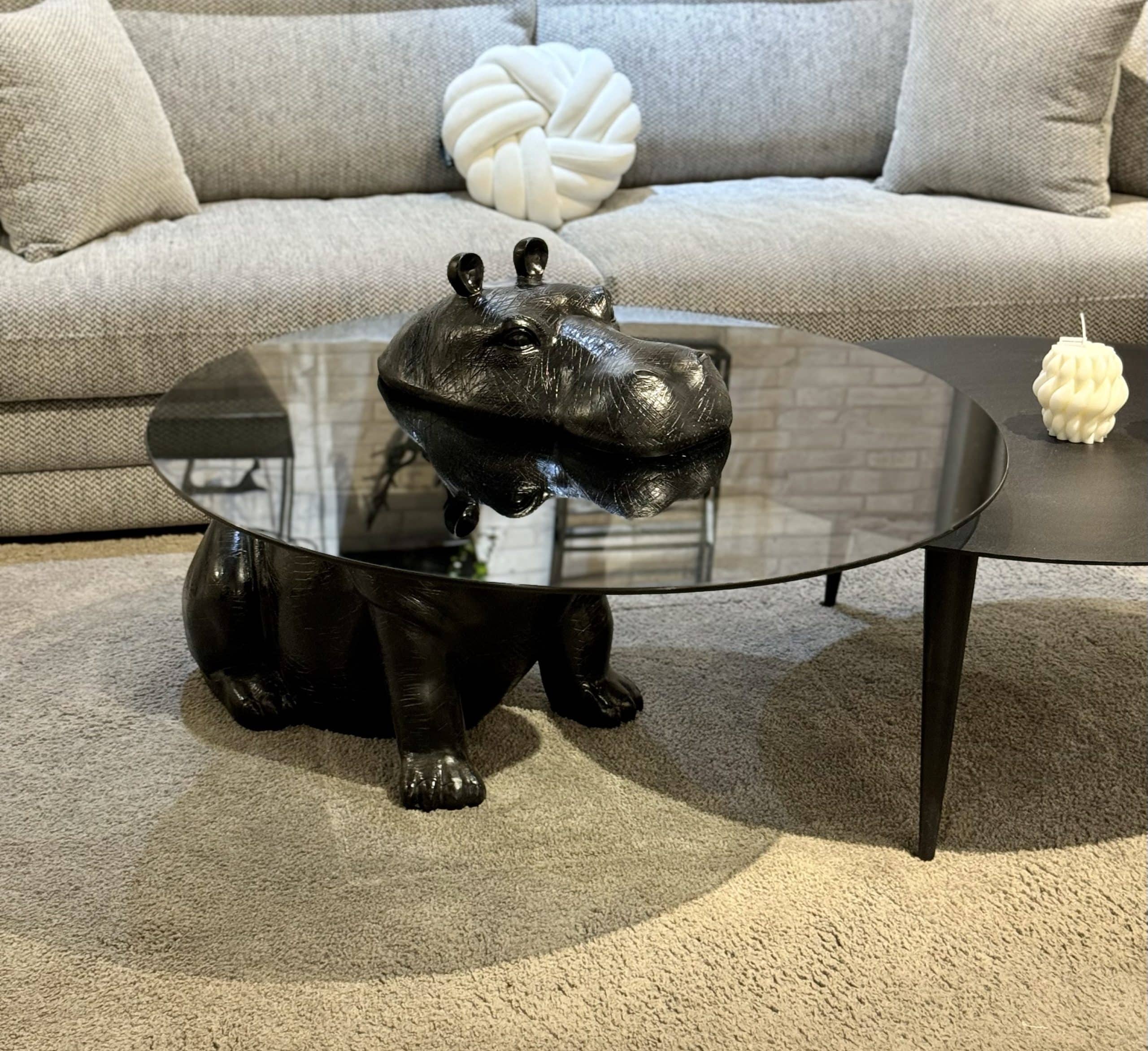 שולחן סלון ראש היפופוטם דגם קימי שולחן סלון ראש היפופוטם דגם קימי