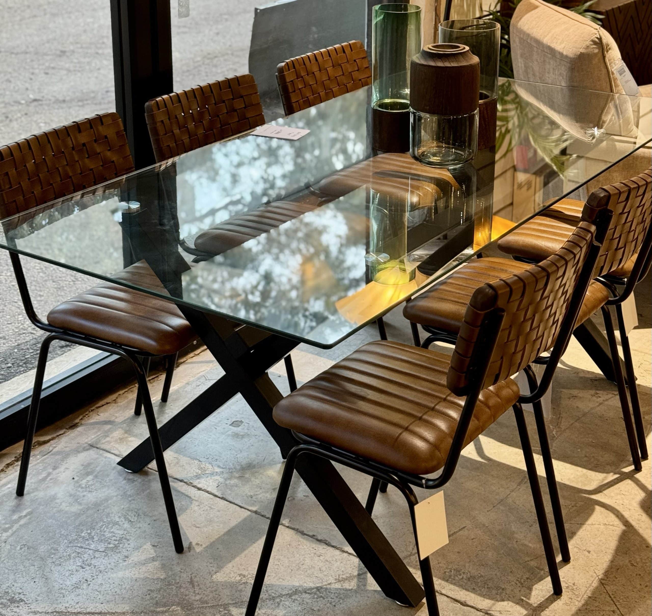 שולחן פינת אוכל דגם פורסלן