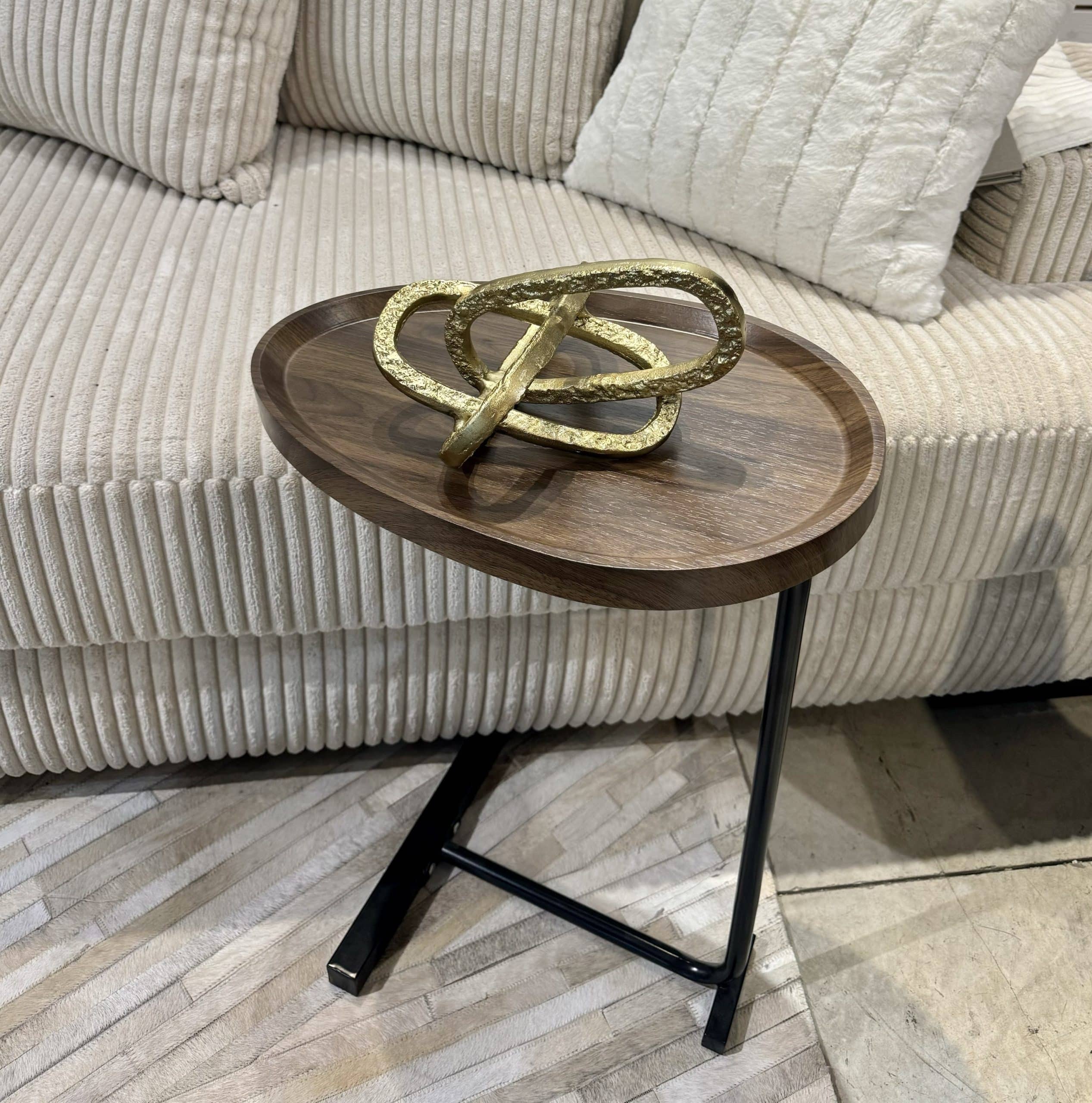 פסל אבסטרקט עגול זהב דגם ראבי פסל אבסטרקט עגול זהב דגם ראבי