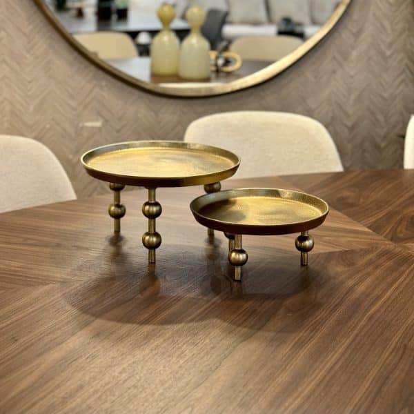 מגש זהב רגלי כדורים דגם ראבי