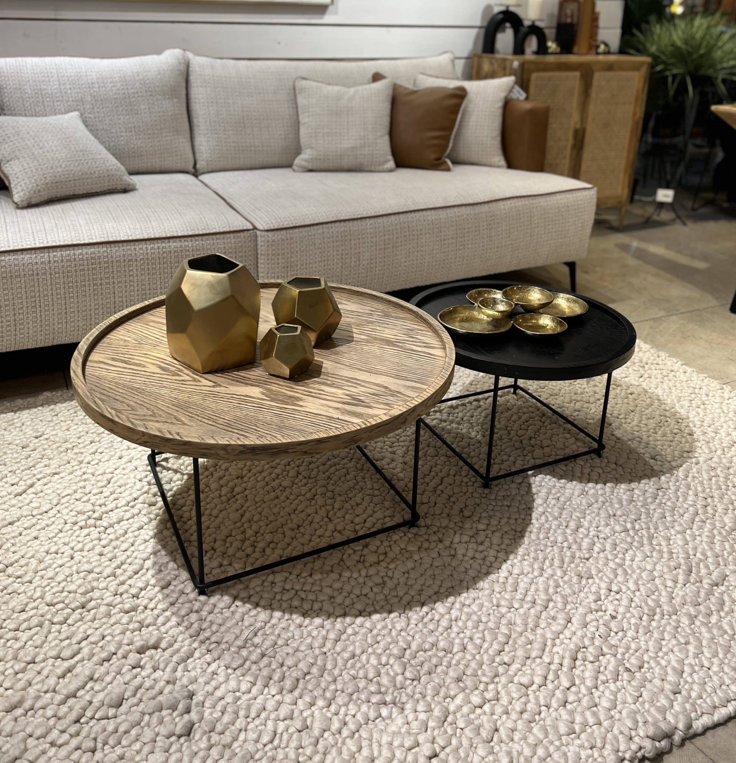 סט שולחנות סלון דגם רונדו