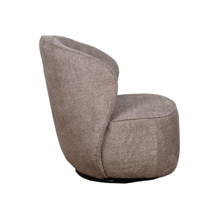 כורסא מעוגלת בראון דגם ריקו