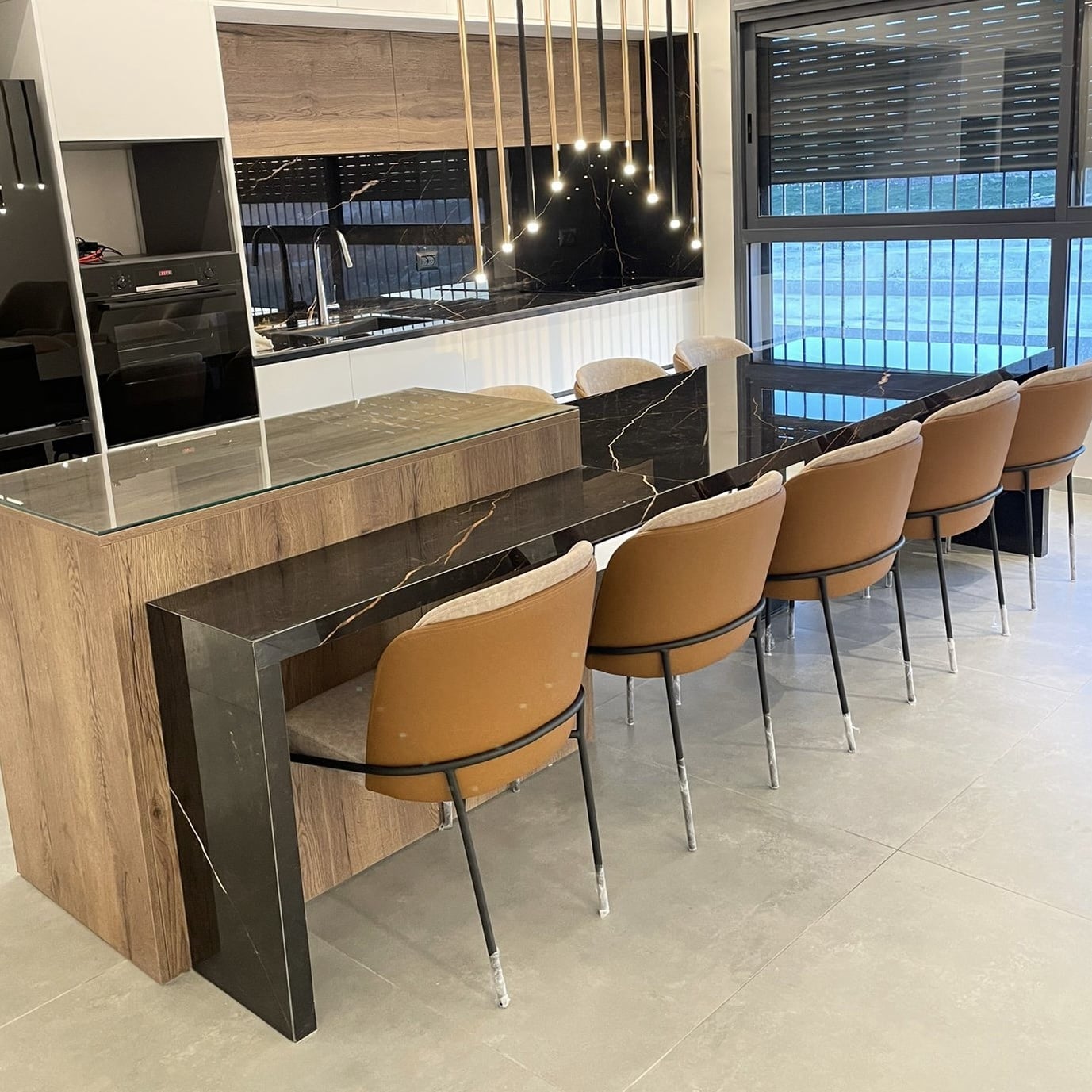 כיסא פינת אוכל מודרני משענת כפולה דגם איתי כיסא פינת אוכל מודרני משענת כפולה דגם איתי