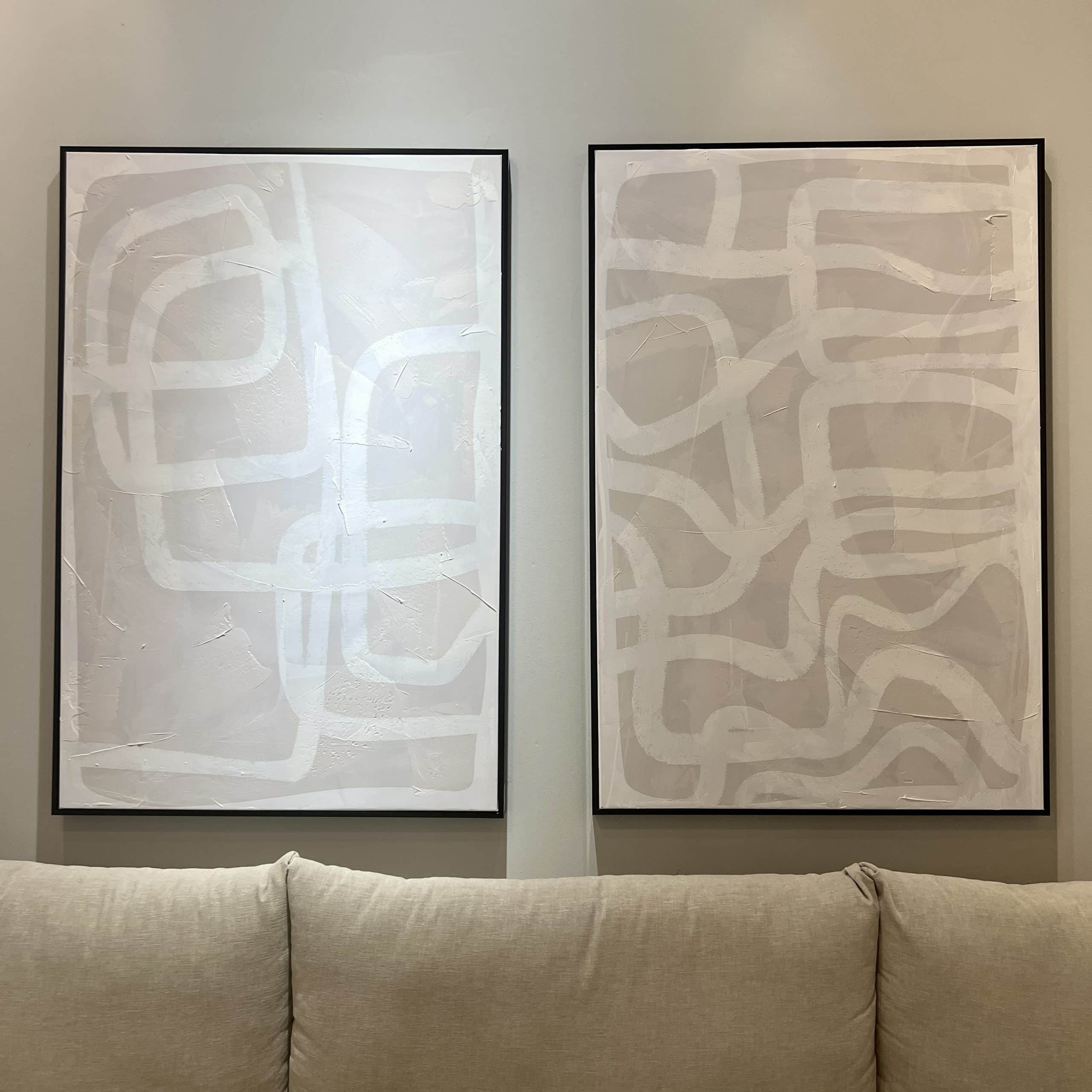 תמונה מעוצבת בעבודת יד לקיר בשילוב מסגרת שחורה תמונה מעוצבת בעבודת יד לקיר בשילוב מסגרת שחורה