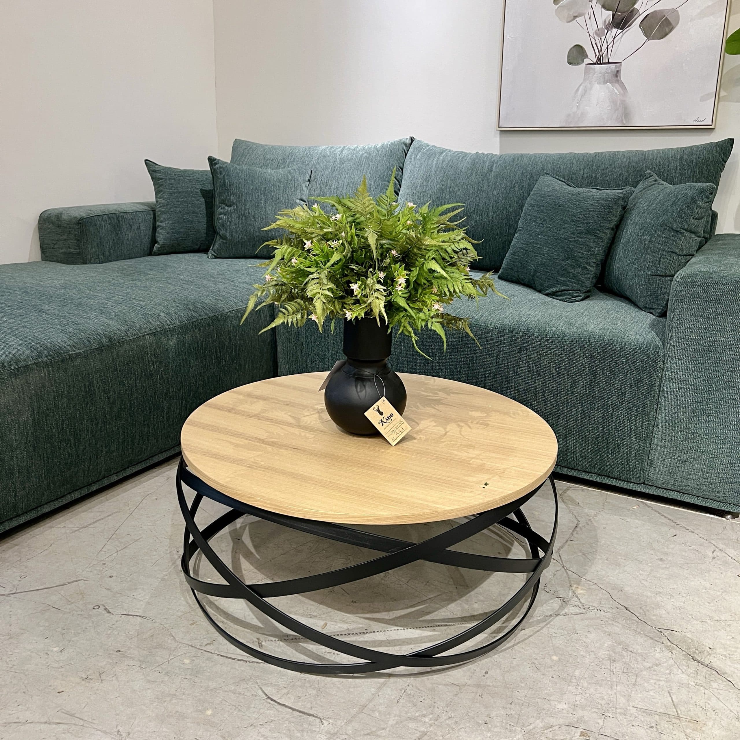 שולחן סלון אלון דגם ספירלה - חיסול! שולחן סלון אלון דגם ספירלה - חיסול!