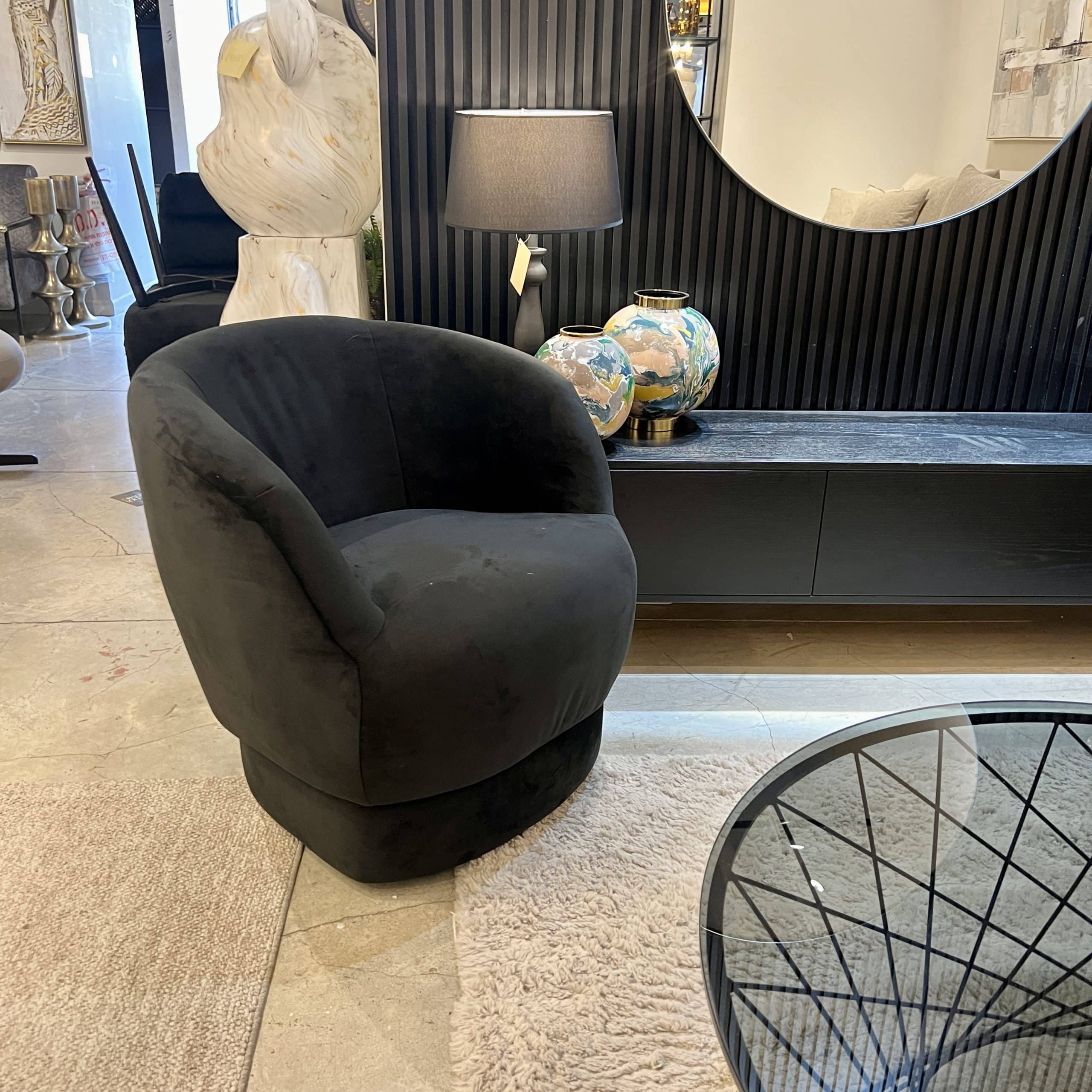 כורסא קטיפה בלאק דגם B311 כורסא קטיפה בלאק דגם B311