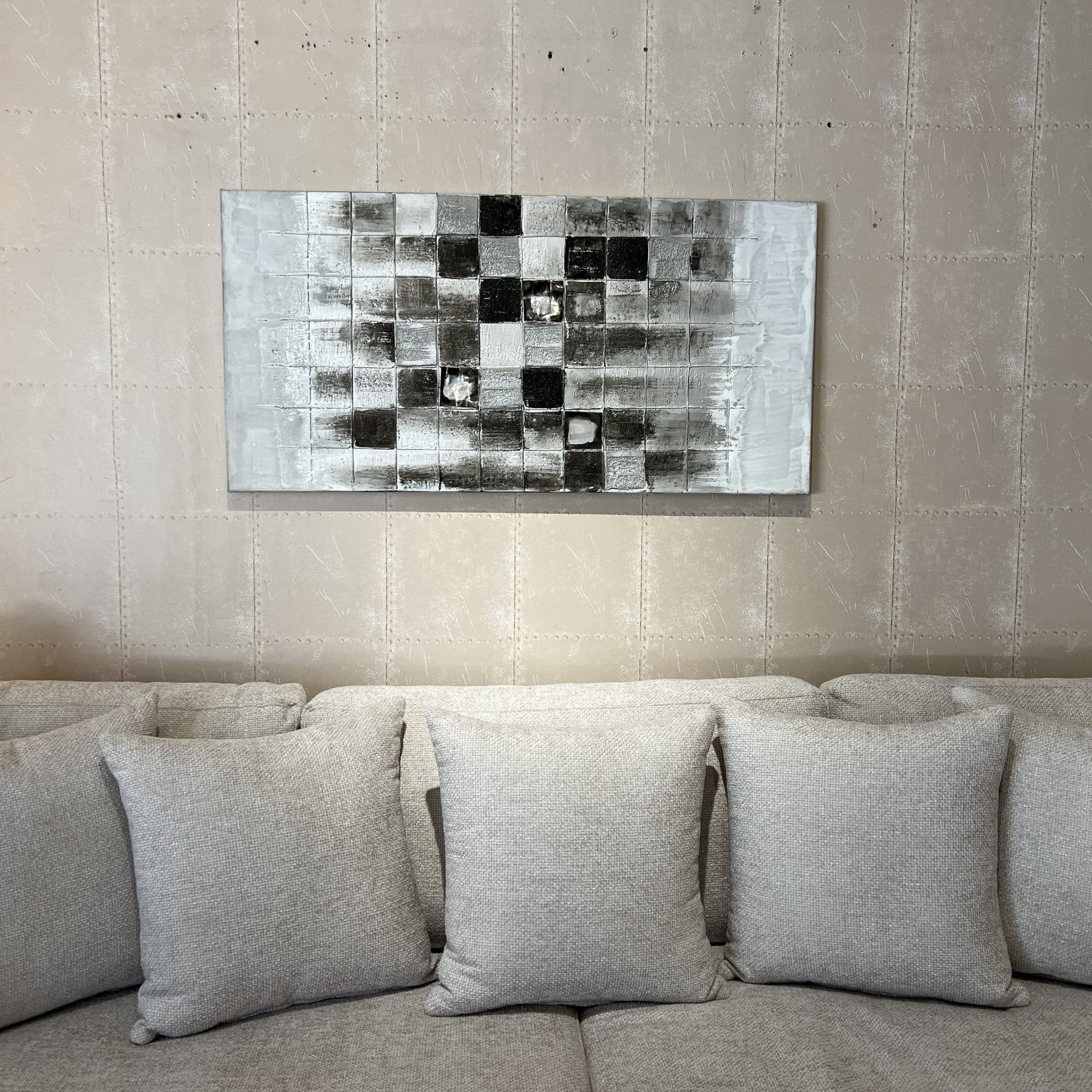 תמונה עבודת יד תבליטים קוביות 120/60 דגם איקו תמונה עבודת יד תבליטים קוביות 120/60 דגם איקו