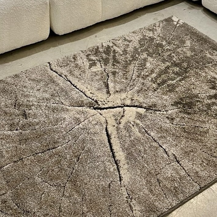 שטיח מודרני חום דגם מיאמי שטיח מודרני חום דגם מיאמי