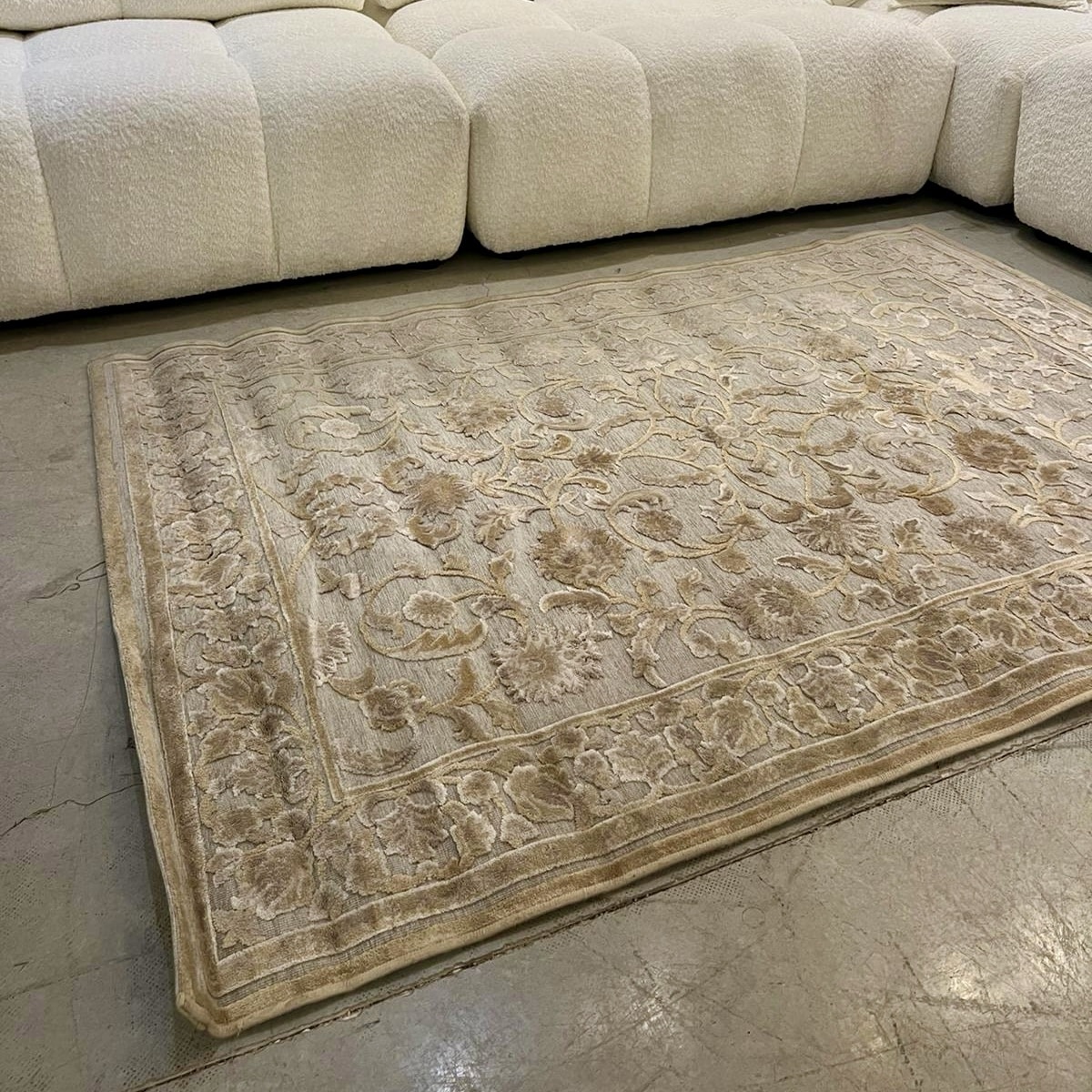 שטיח מרוקאי עיטורי פרחים דגם מרסלו שטיח מרוקאי עיטורי פרחים דגם מרסלו