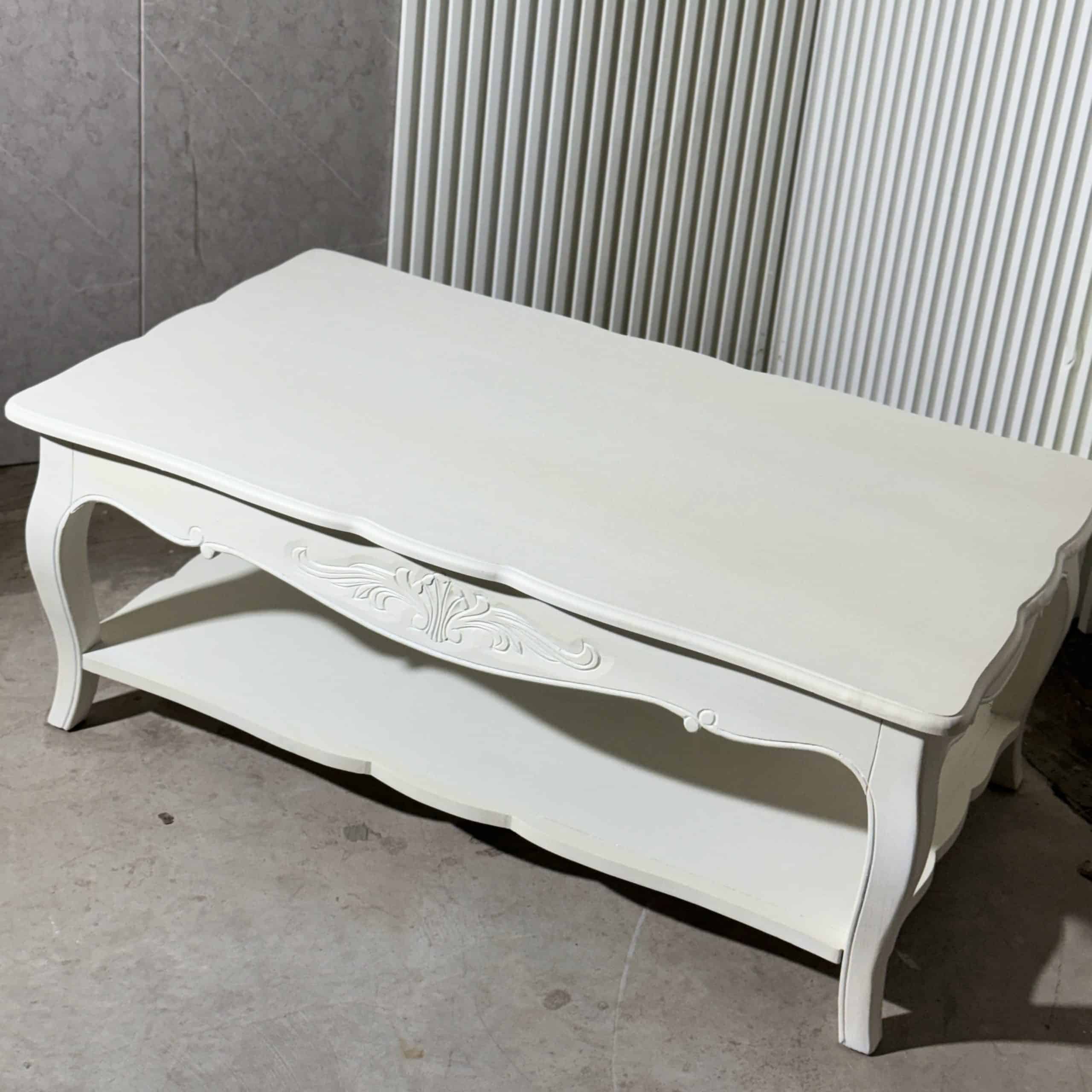 שולחן סלון מלבני שמנת דגם קאי