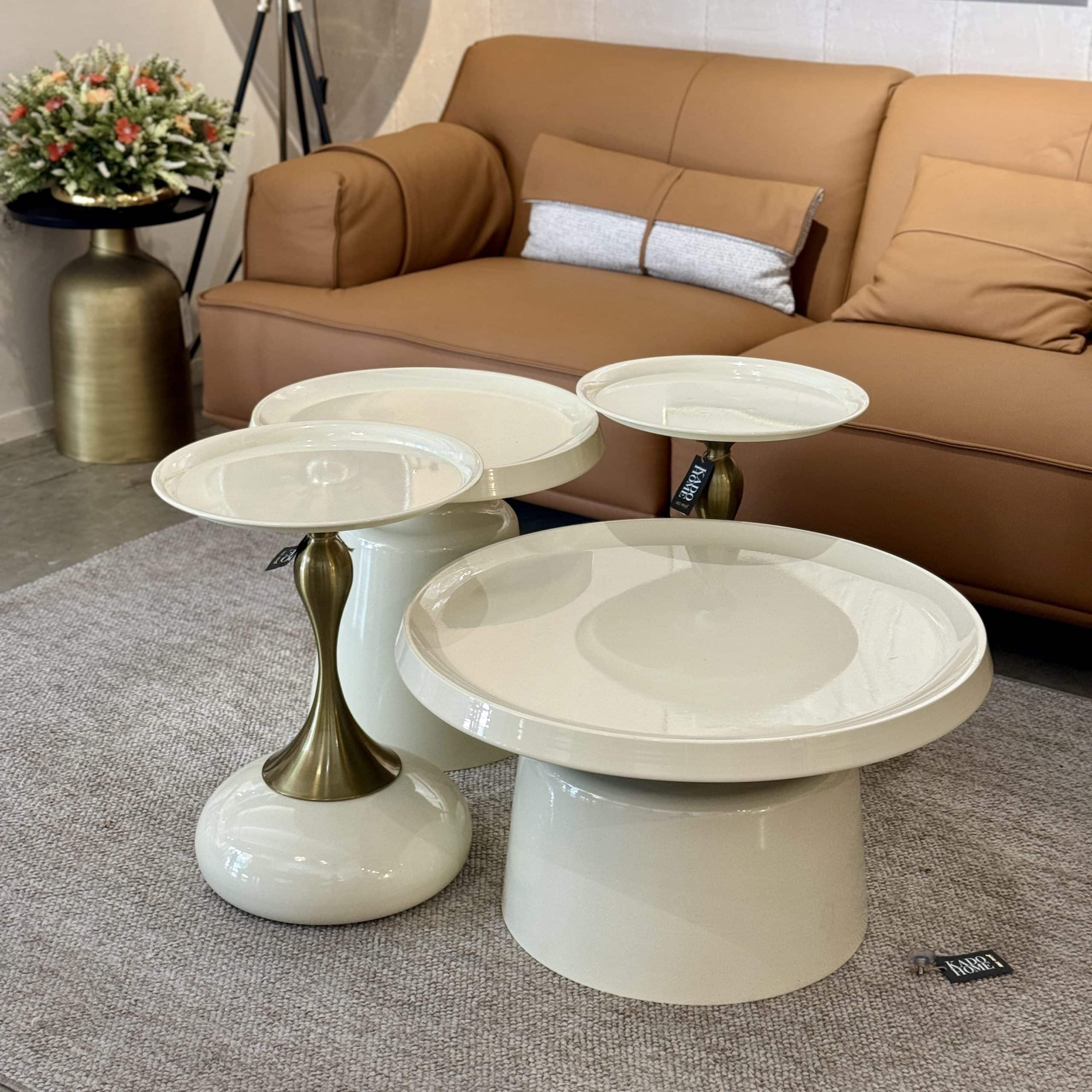 סט שולחנות סלון קלין סאנד דגם סופיטל- SPECIAL PRICE