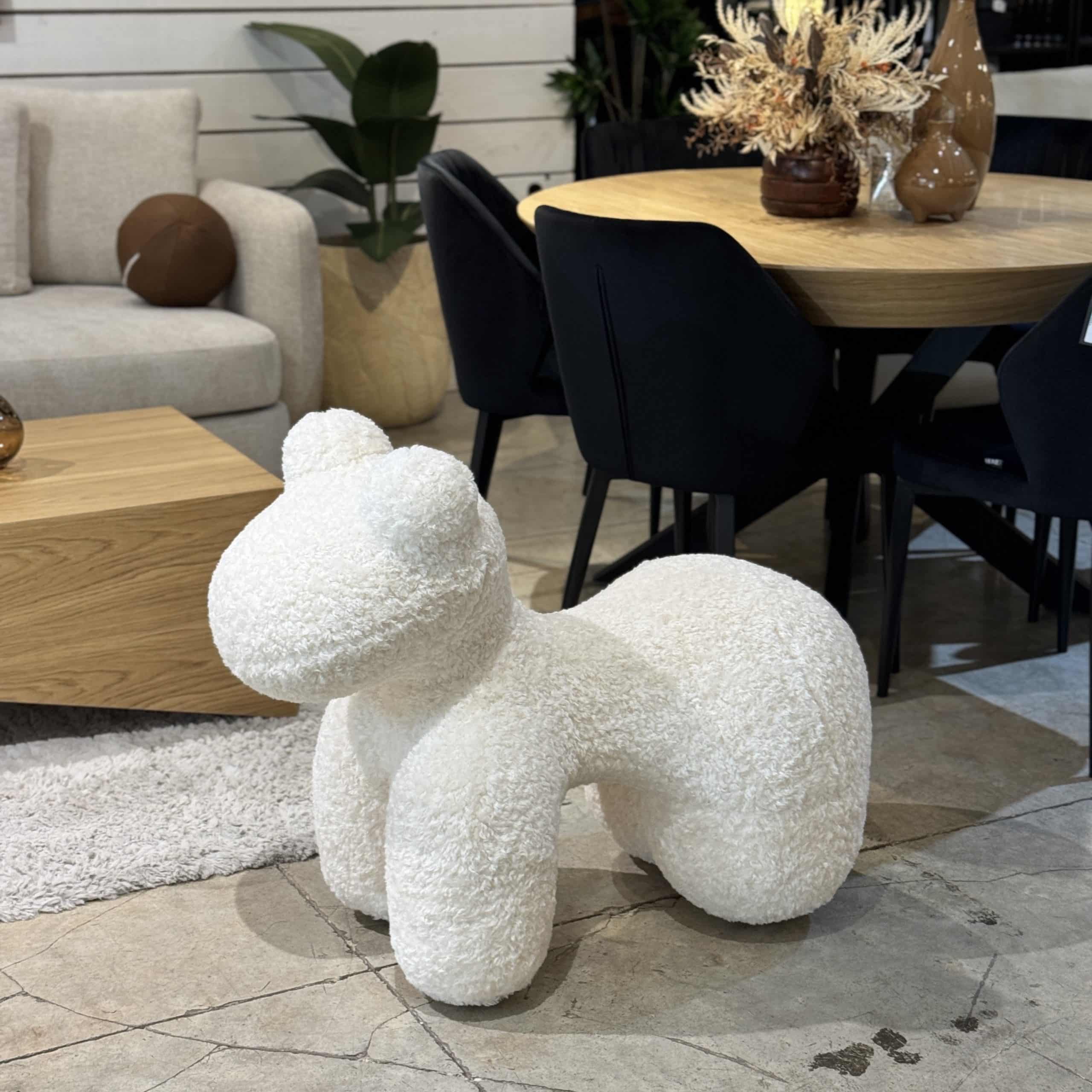 הדום בובה דובי כבשה שמנת דגם סופיטל הדום בובה דובי כבשה שמנת דגם סופיטל