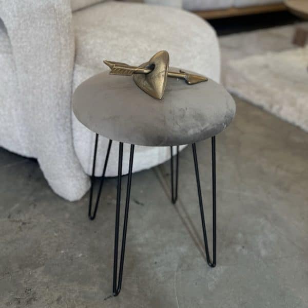 הדום עגול קטן דגם ארט בצבעים