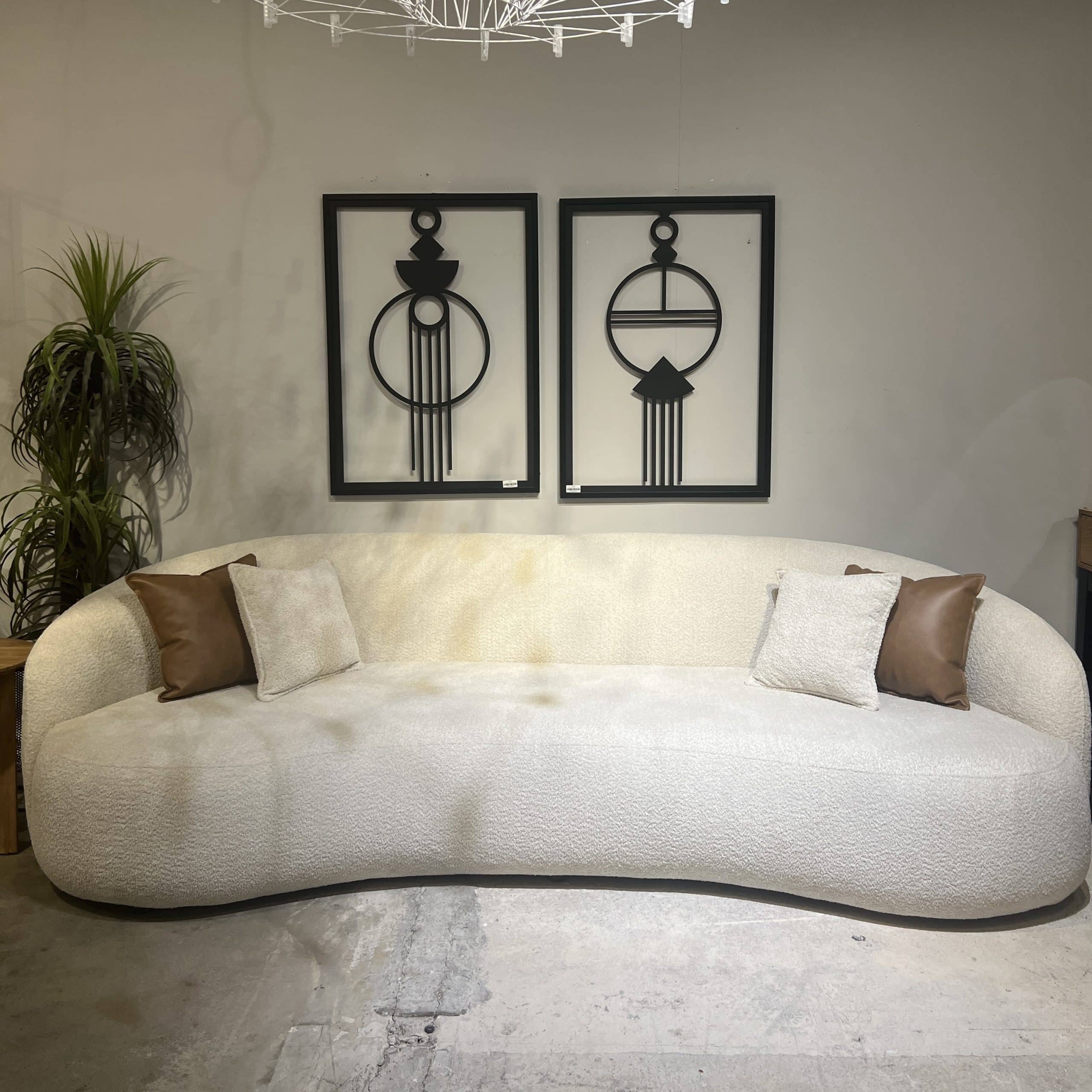 ספה מודרנית דגם אדנה מתצוגה