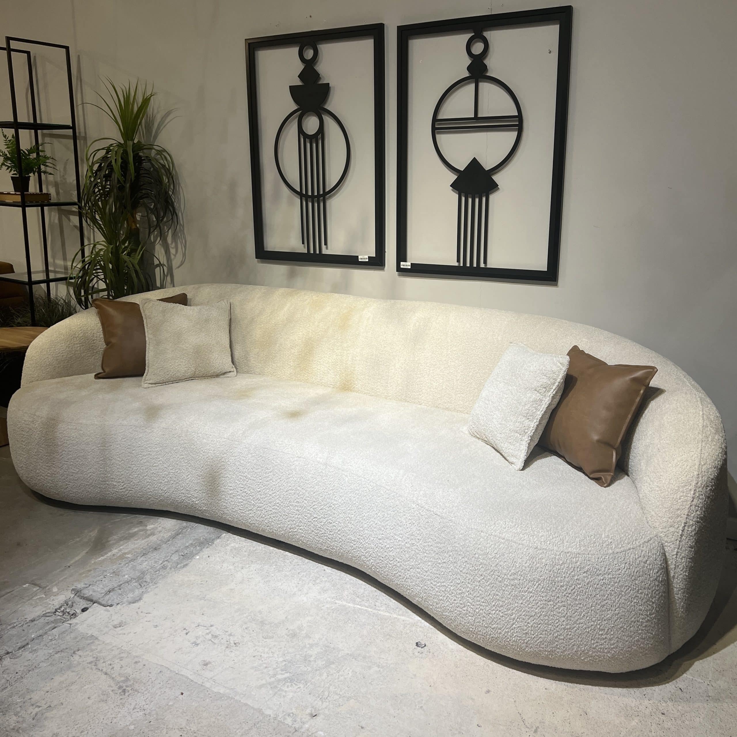 ספה מודרנית דגם אדנה מתצוגה