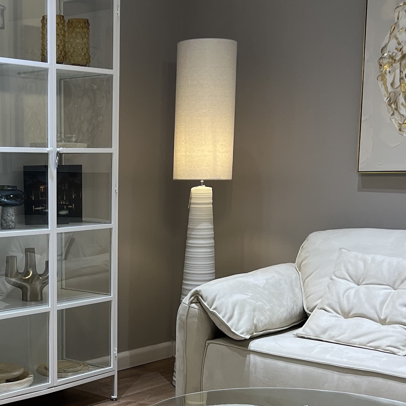 מנורה אדיסון שיק וויט דגם פלור