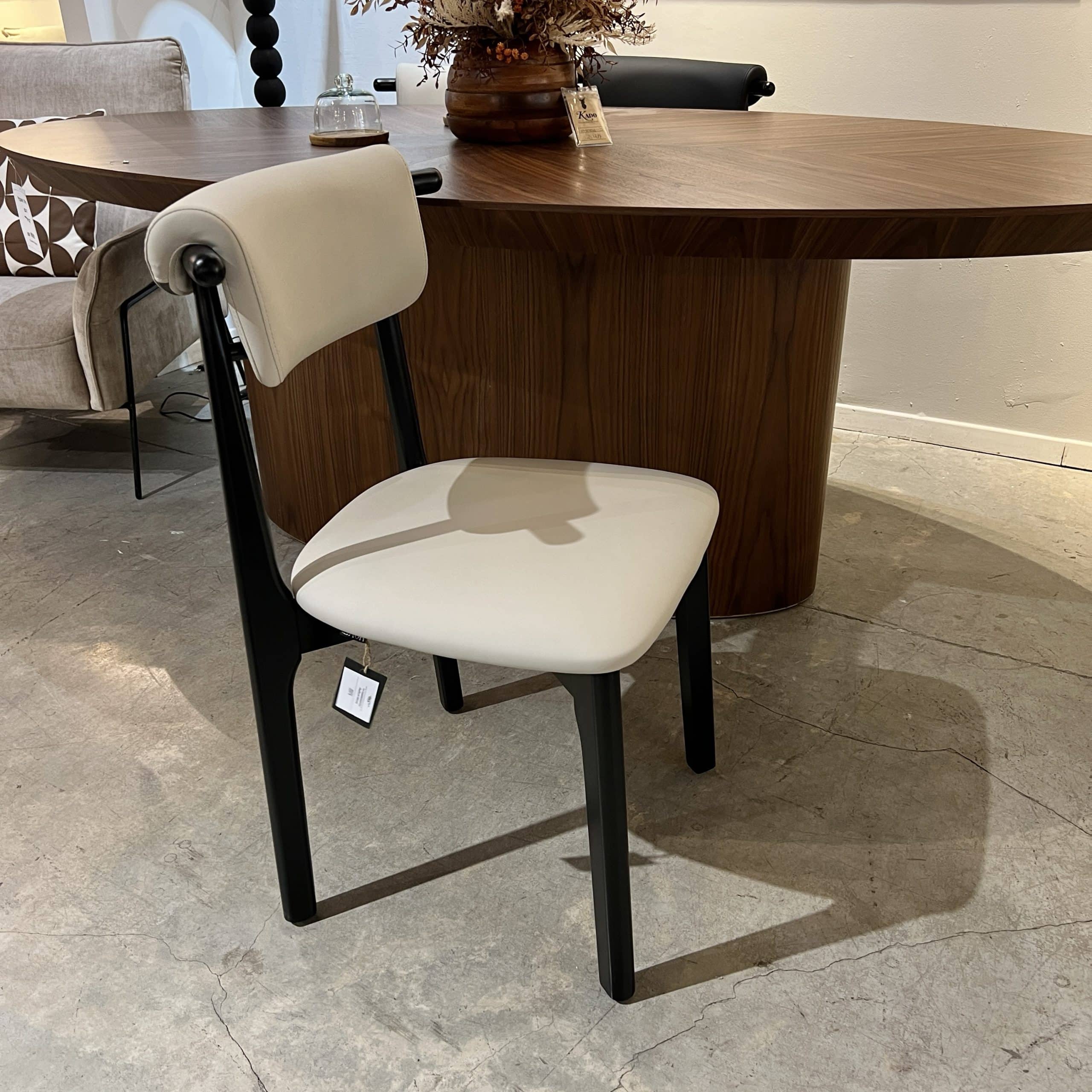 כיסא מעוצב ויולה דמוי עור אבן דגם סופיטל | חיסול 6 אחרונים!