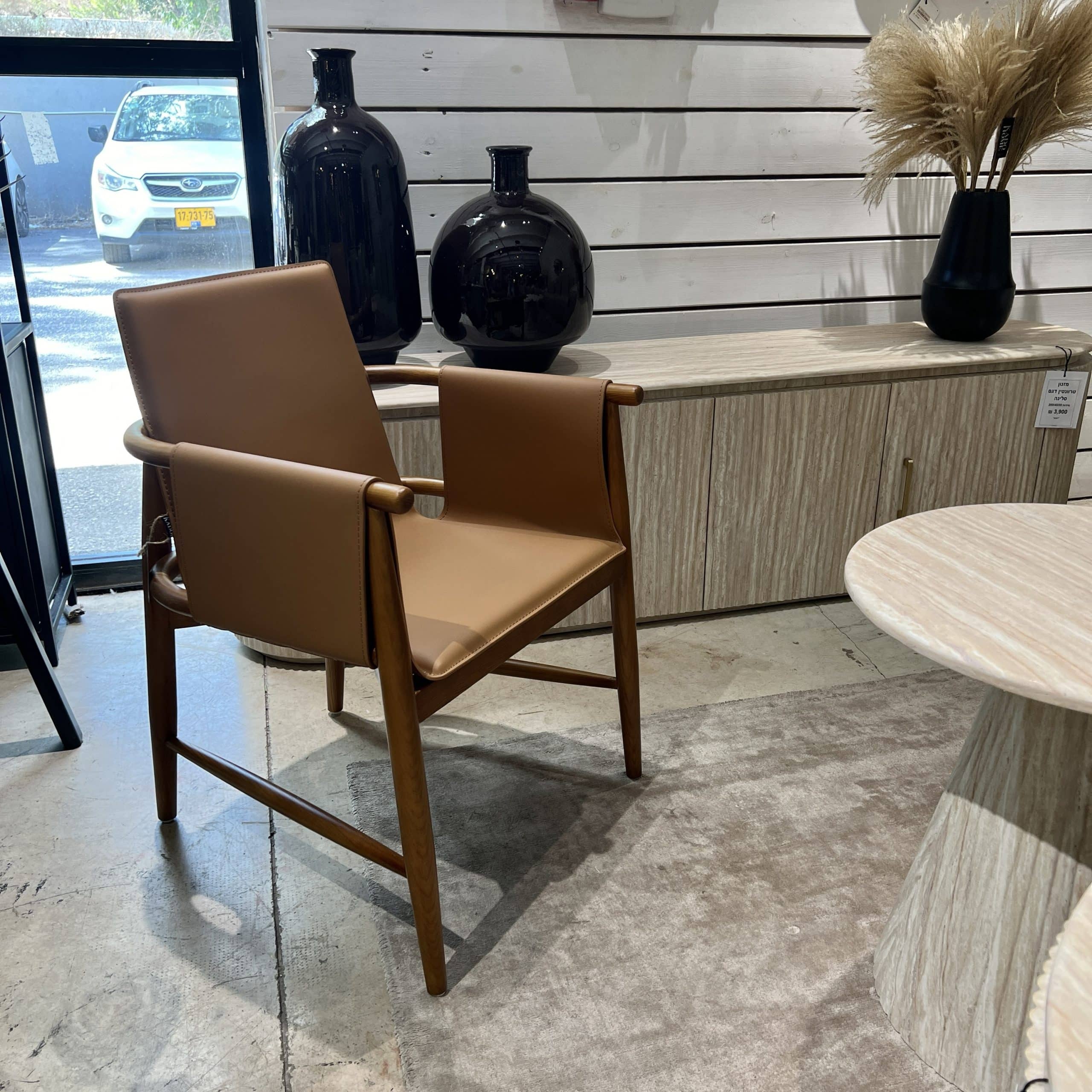 כורסא כיסא אמאדור עור כאמל דגם סופיטל כורסא כיסא אמאדור עור כאמל דגם סופיטל