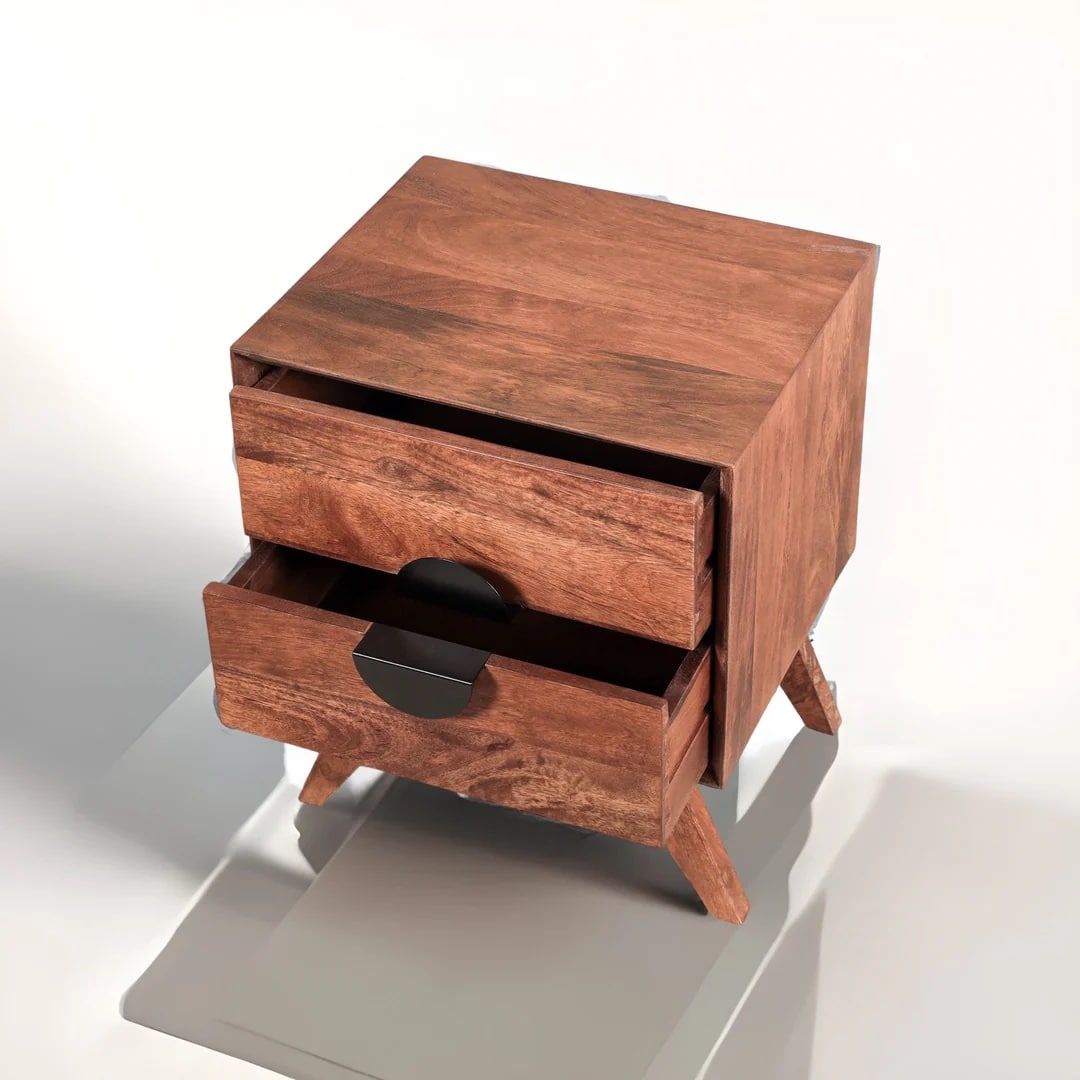 שידת צד עץ מנגו דגם ונוס שידת צד עץ מנגו דגם ונוס