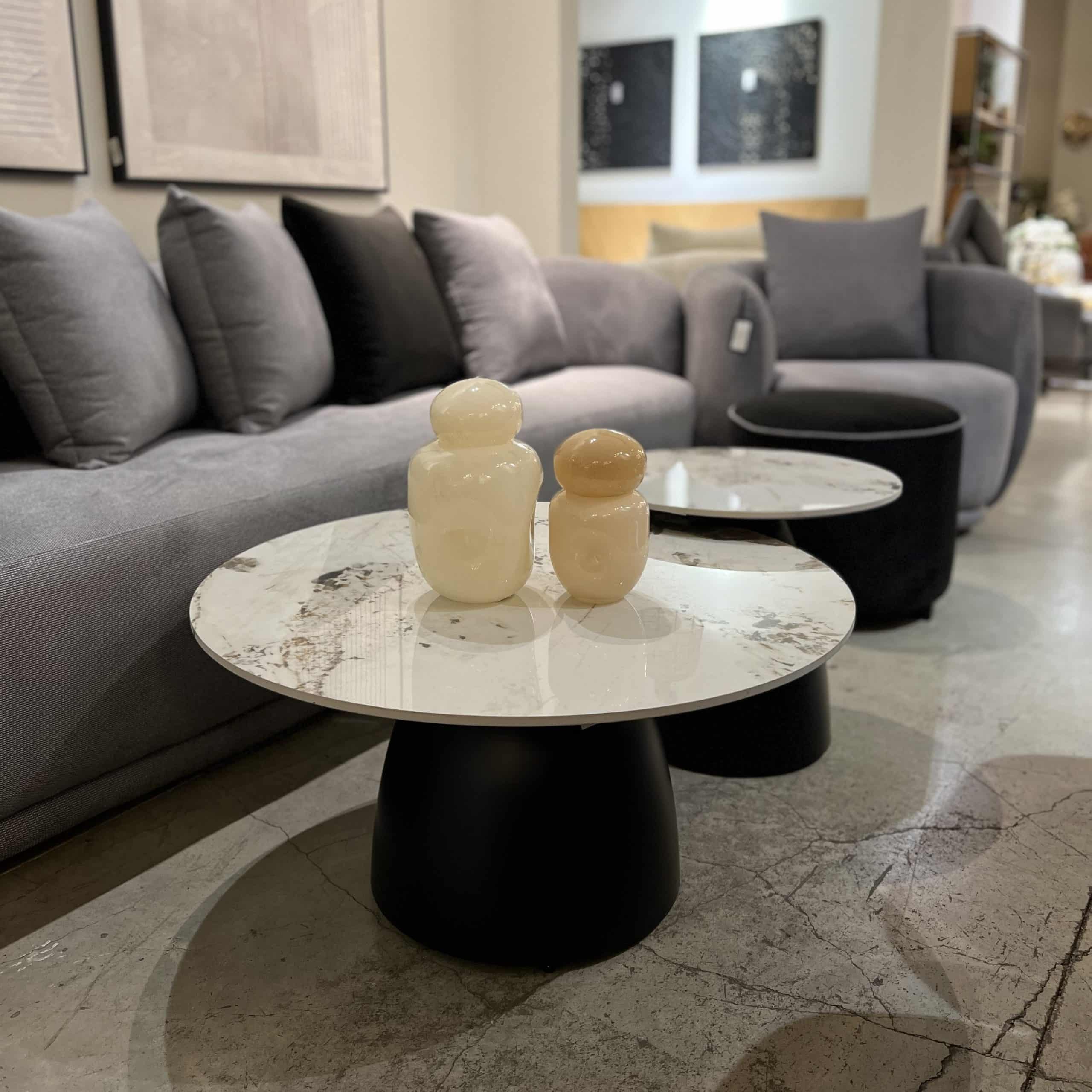 סט שולחנות סלון מרבל סייל רגל שחורה דגם סופיטל סט שולחנות סלון מרבל סייל רגל שחורה דגם סופיטל