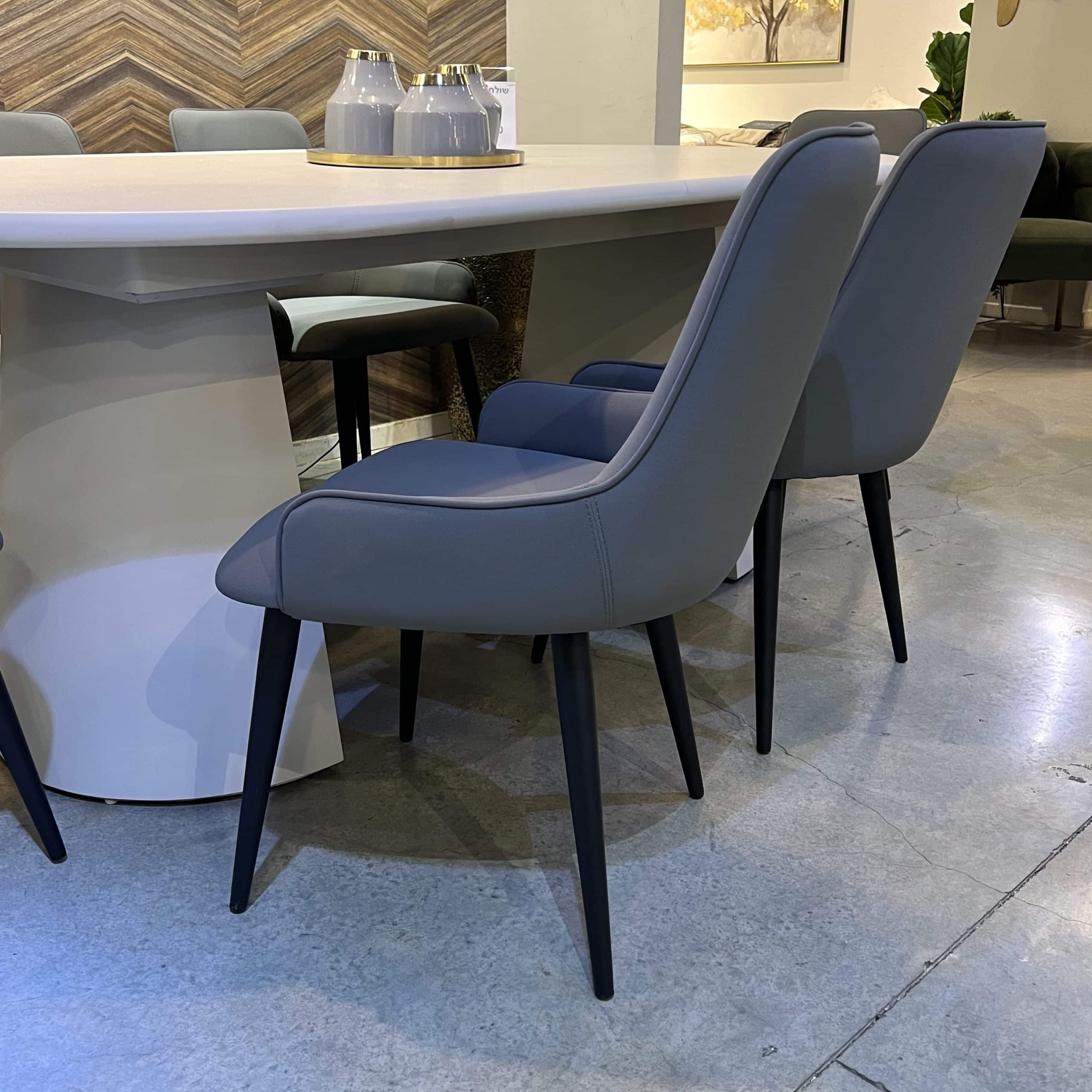 כסא פינת אוכל דגם סיקינו אפור - 4 אחרונים במלאי!