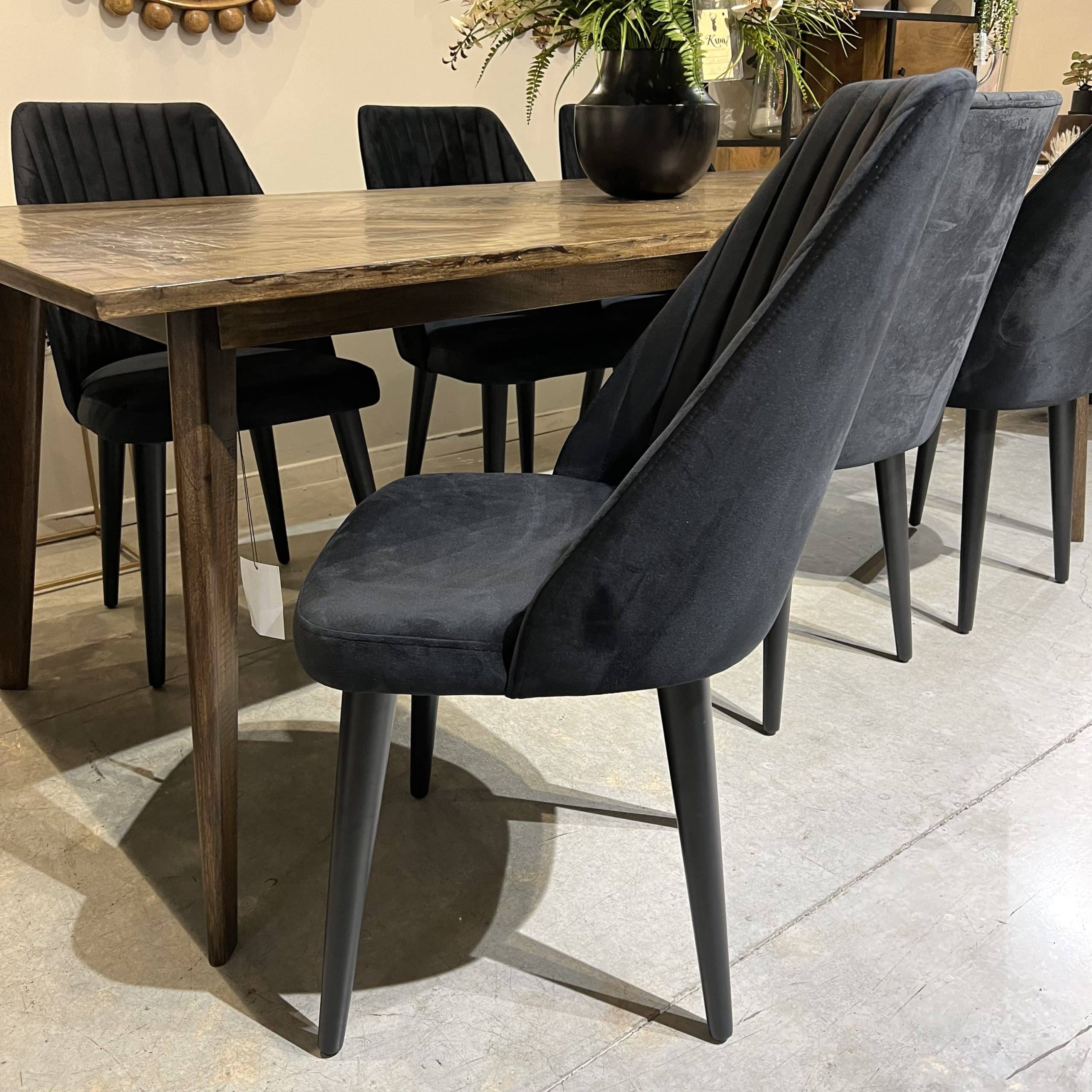 כיסא פינת אוכל שחור דגם ולנסיה במבצע כיסא פינת אוכל שחור דגם ולנסיה במבצע