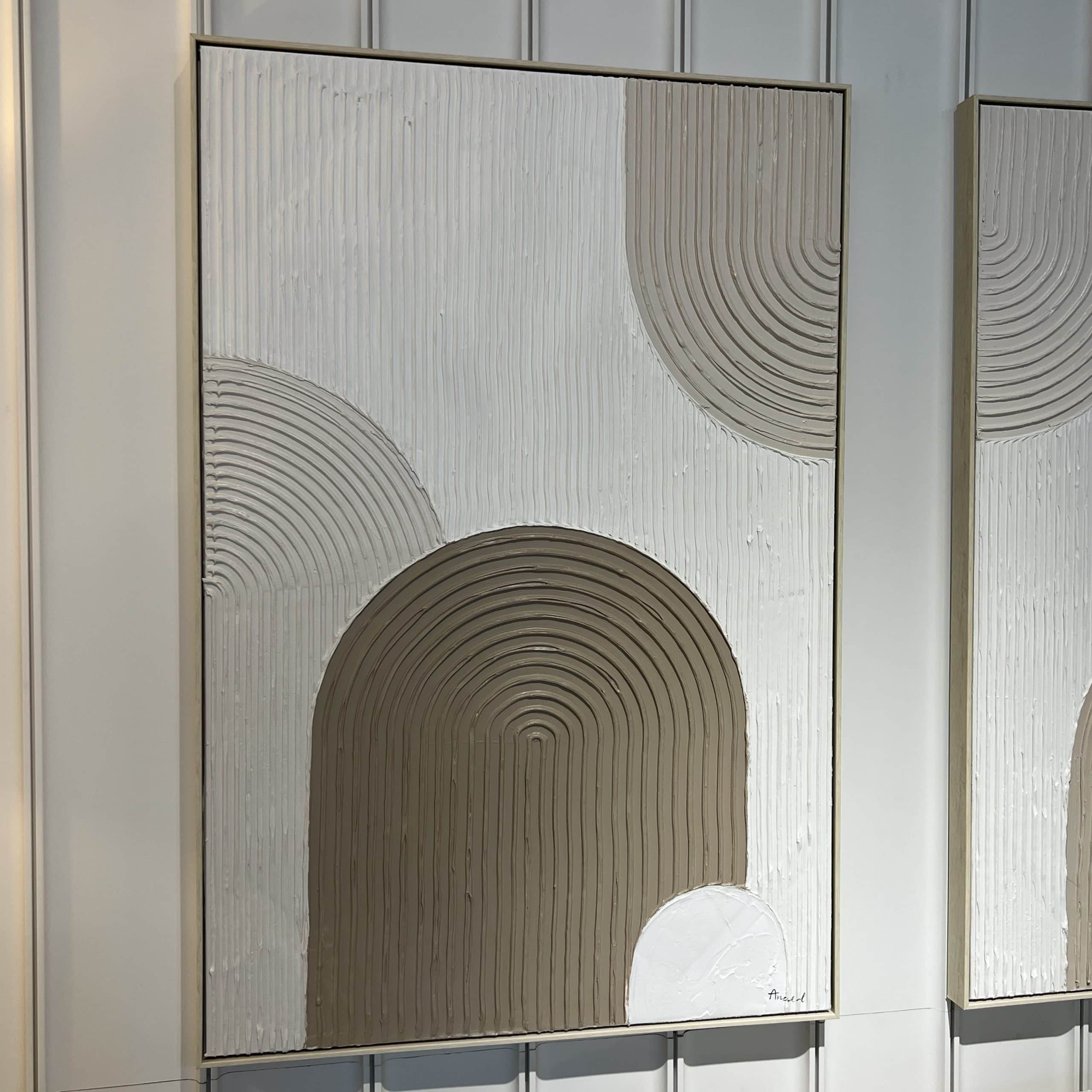 תמונה אנאל קשתות דגם R בשילוב תבליט בד תמונה אנאל קשתות דגם R בשילוב תבליט בד